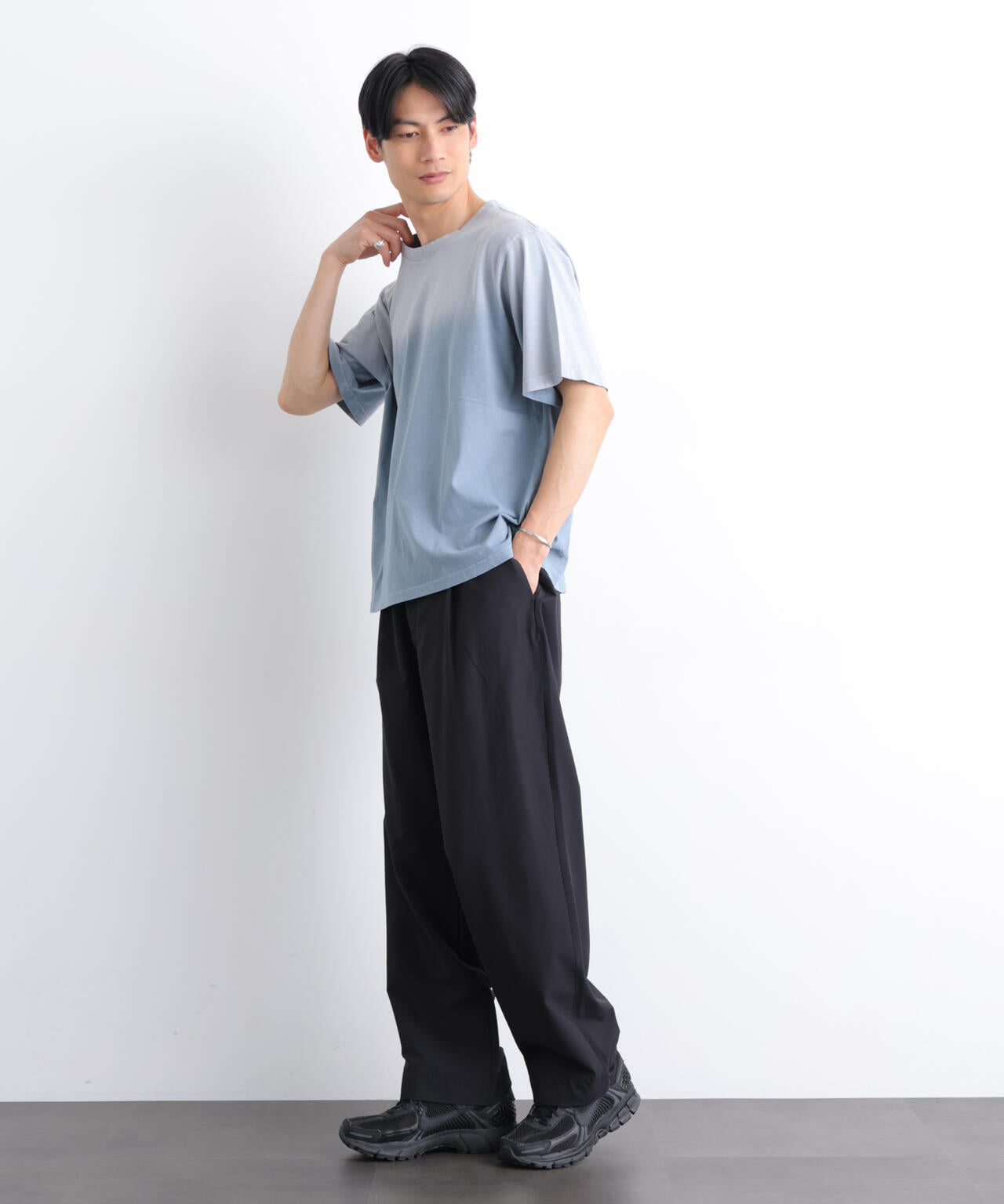 NORMANBROS別注 フェード加工Tシャツ 半袖 6726124002