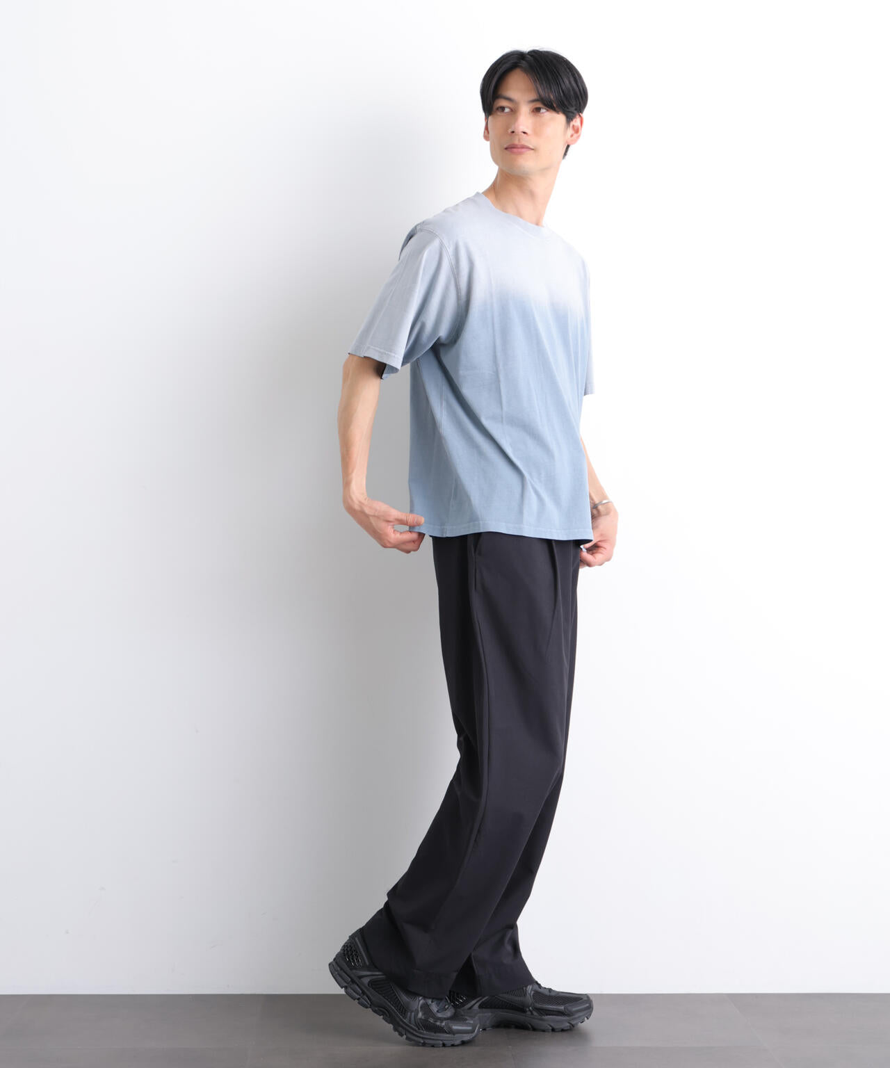 NORMANBROS別注 フェード加工Tシャツ 半袖 6726124002