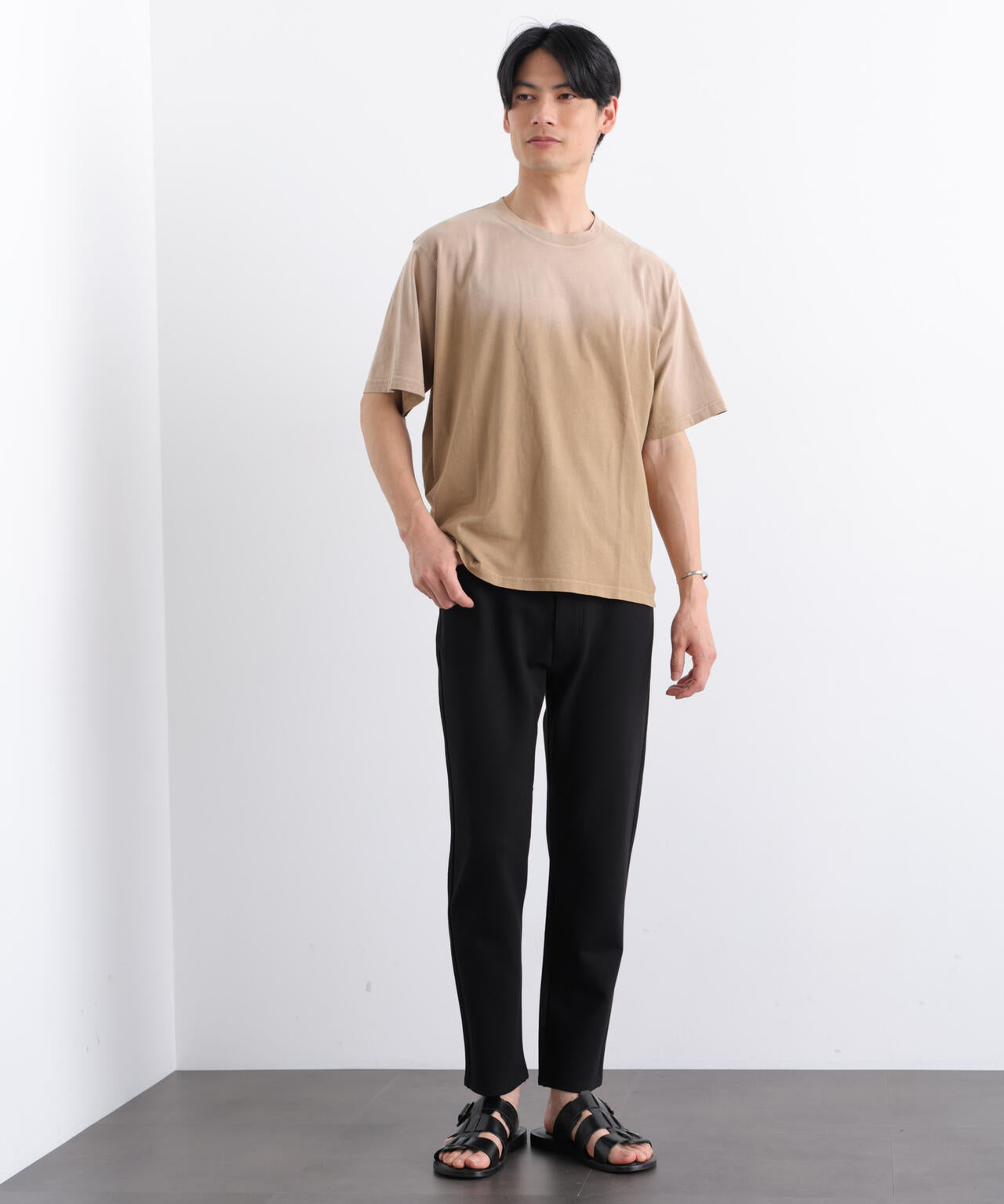 NORMANBROS別注 フェード加工Tシャツ 半袖 6726124002