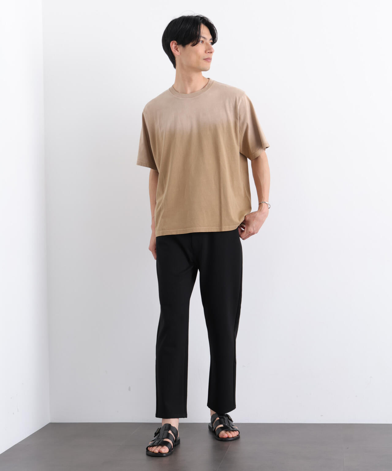 NORMANBROS別注 フェード加工Tシャツ 半袖 6726124002
