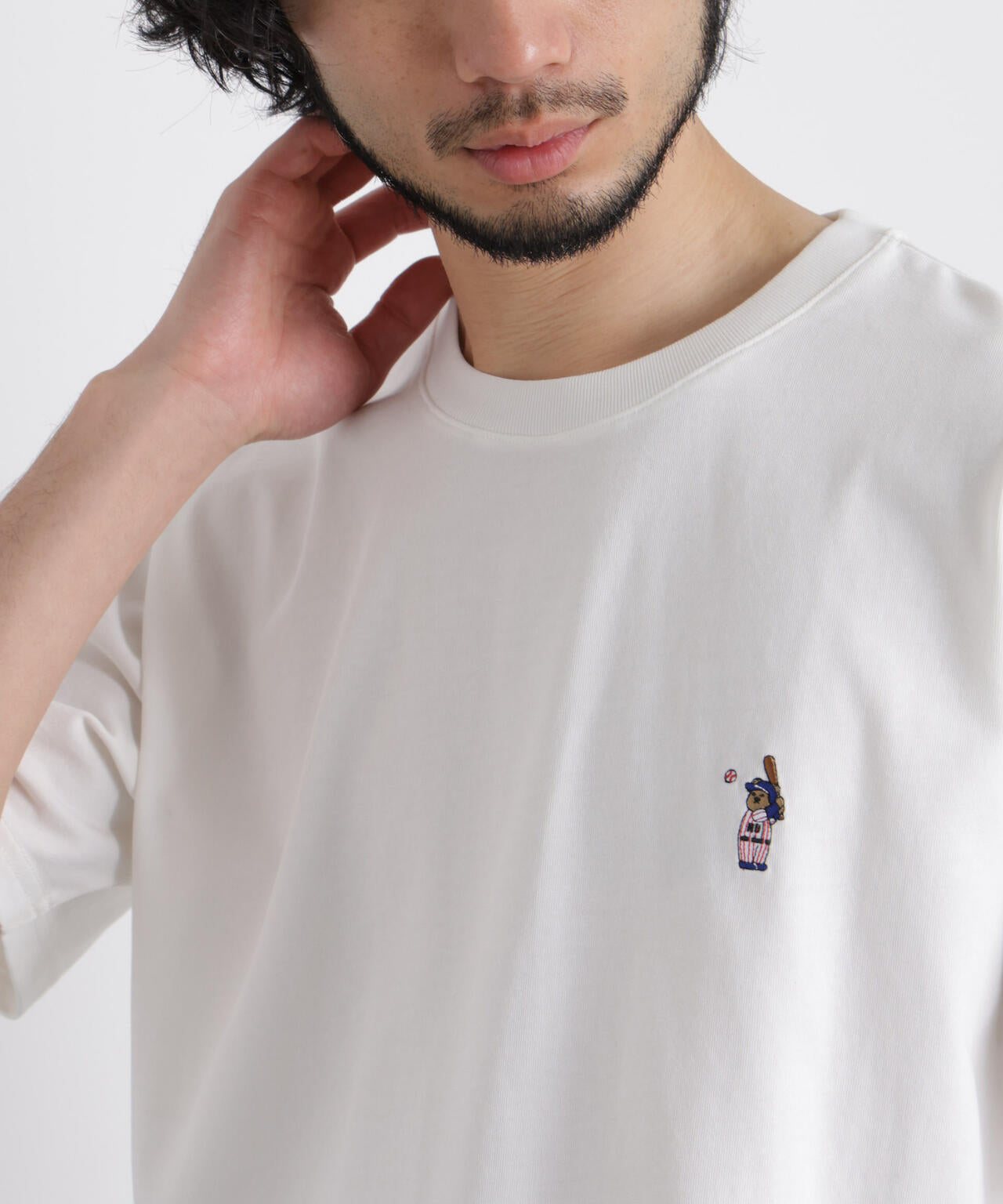 ナノベア Tシャツ 半袖 ベースボール 6726124202