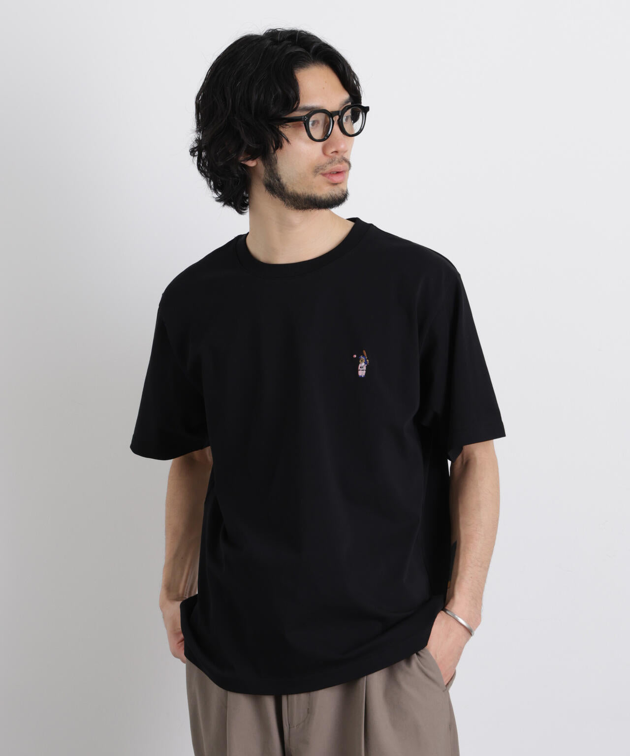 ナノベア Tシャツ 半袖 ベースボール 6726124202