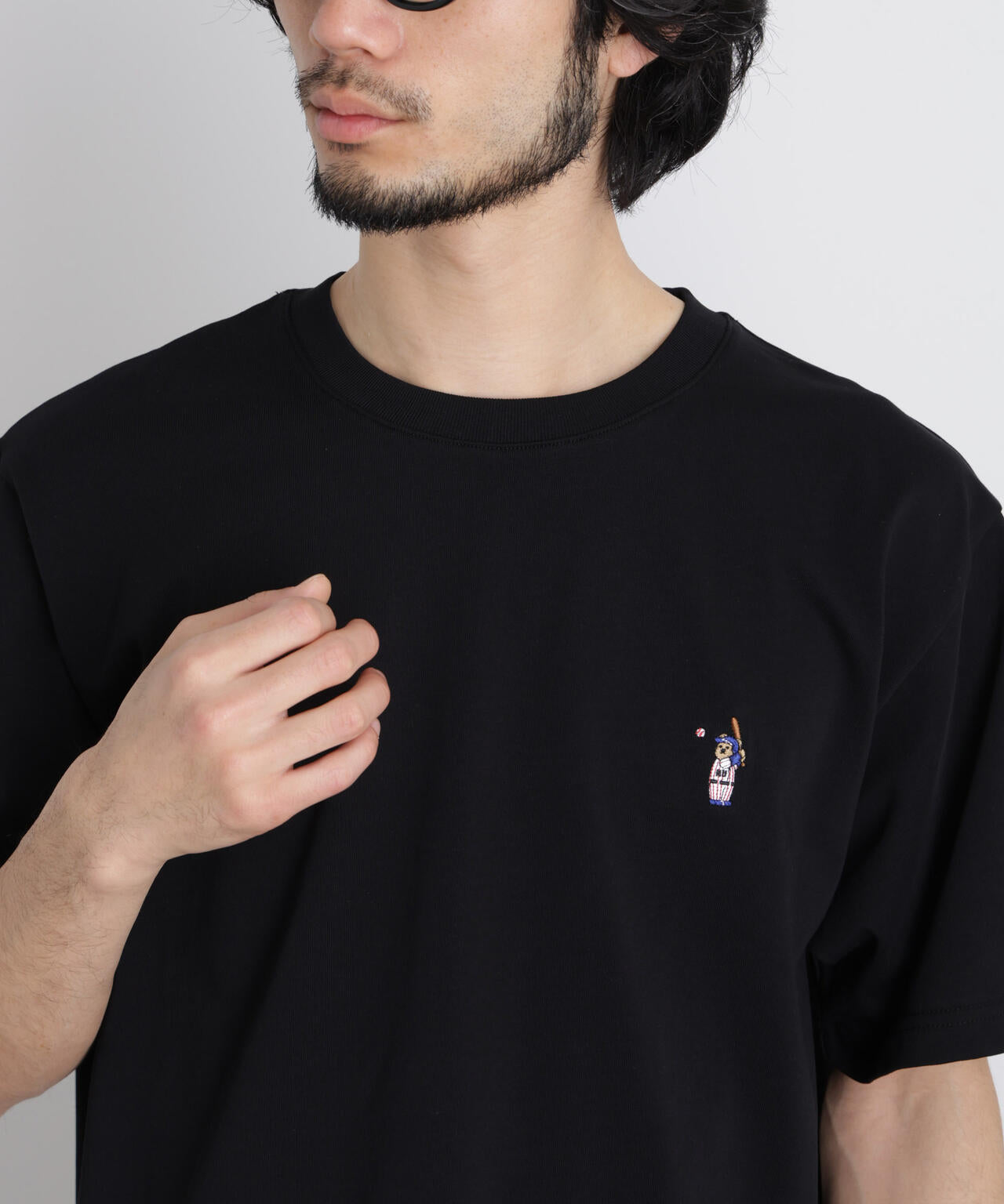 ナノベア Tシャツ 半袖 ベースボール 6726124202