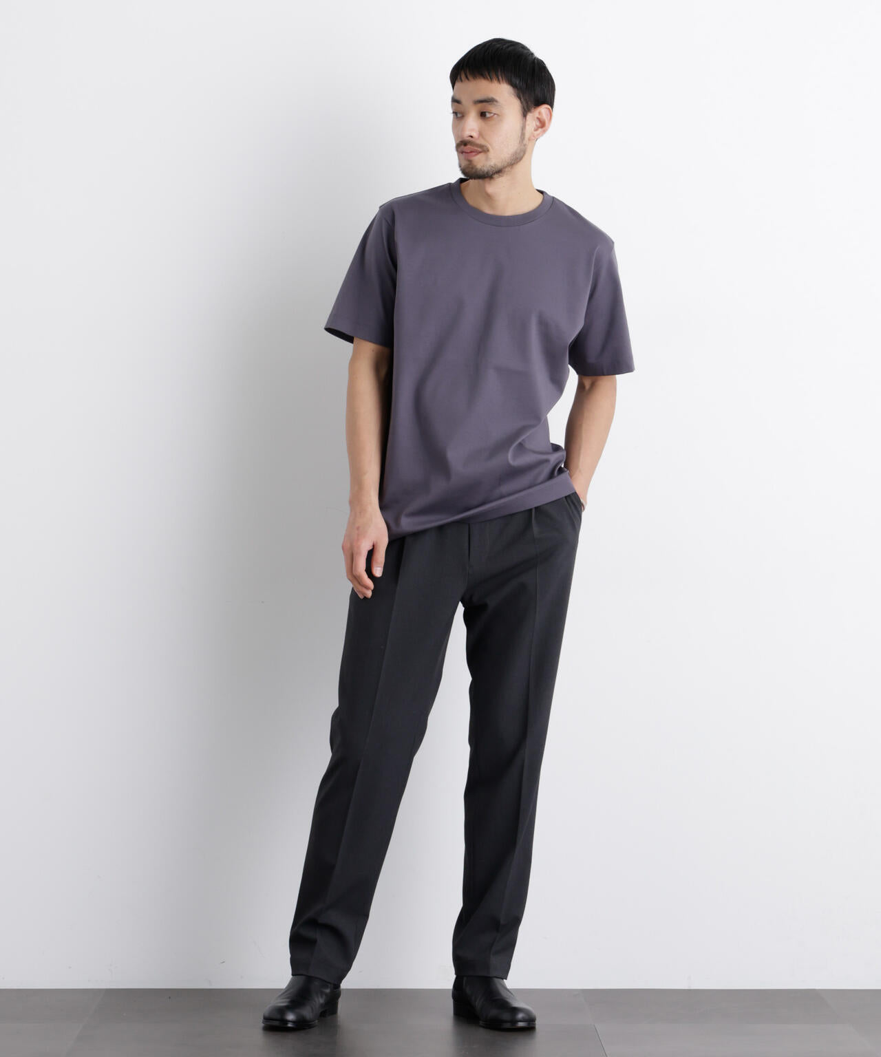 アンチスメル クルーネックTシャツ 半袖 6726124203