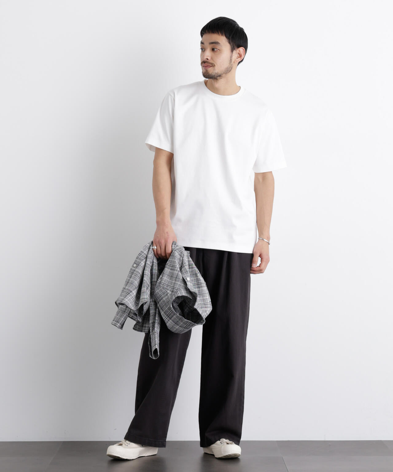 アンチスメル クルーネックTシャツ 半袖 6726124203