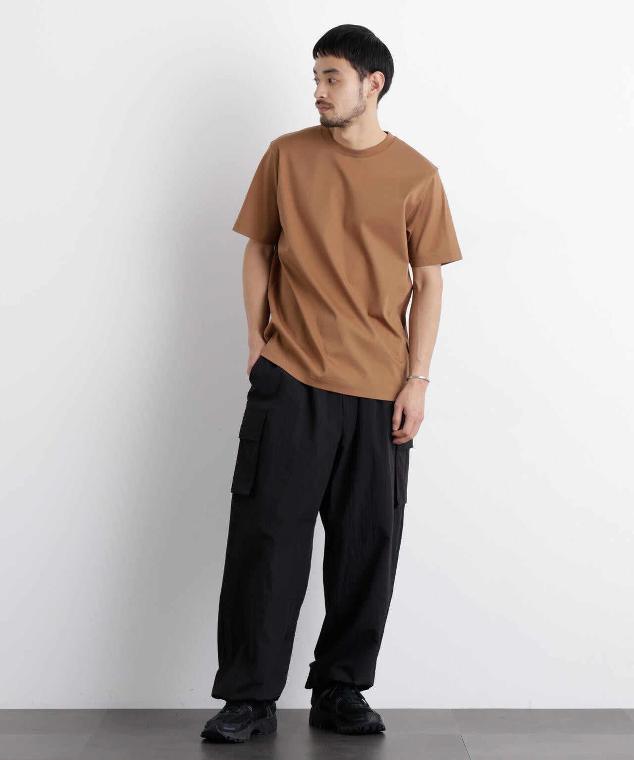アンチスメル クルーネックTシャツ 半袖 6726124203