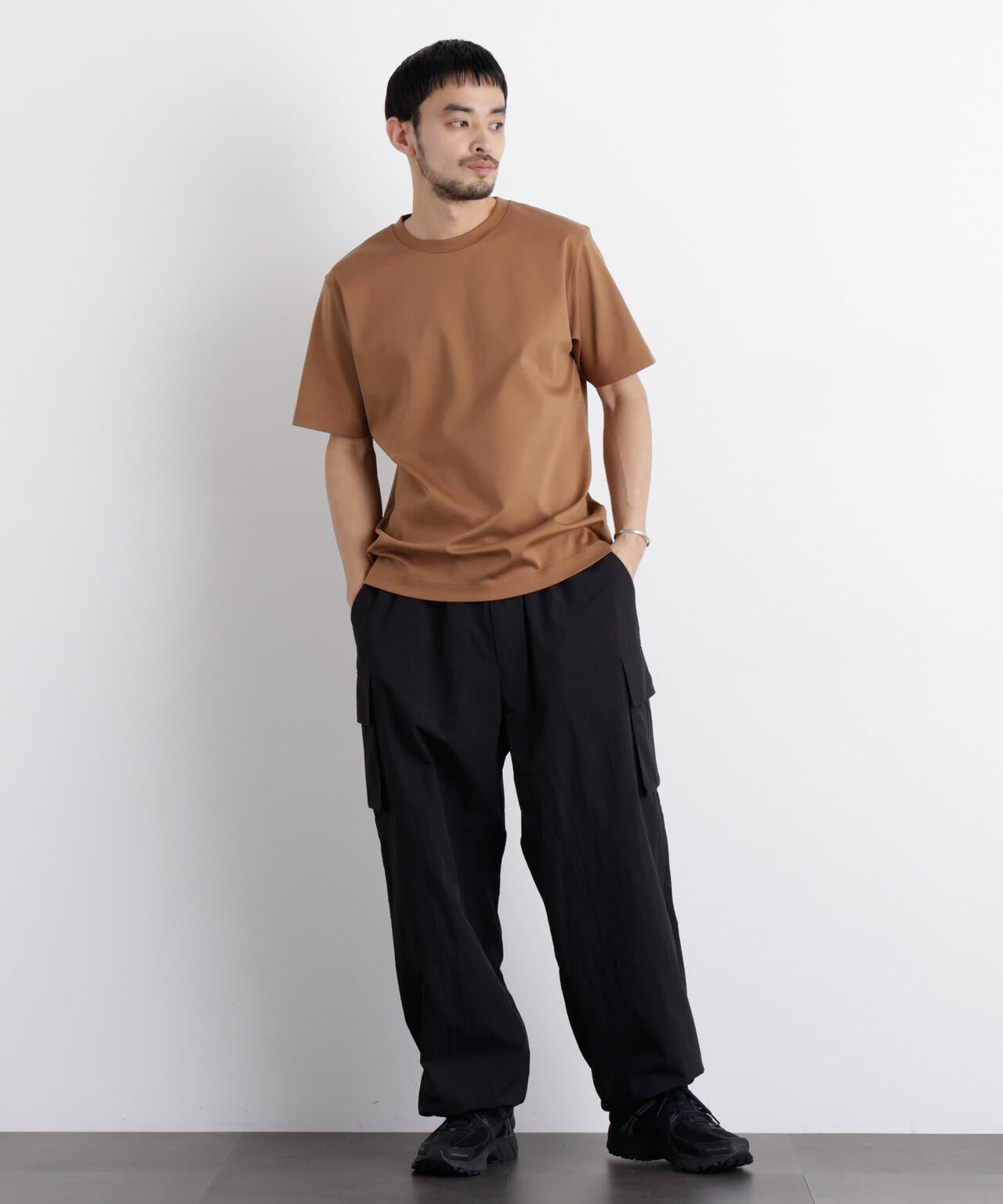 アンチスメル クルーネックTシャツ 半袖 6726124203