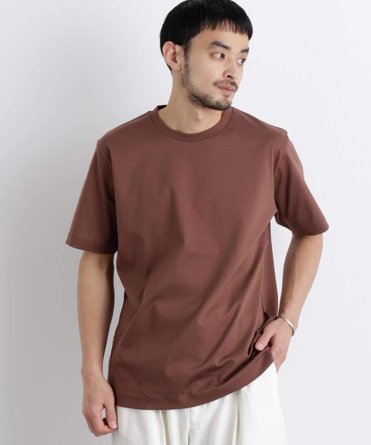アンチスメル クルーネックTシャツ 半袖 6726124203