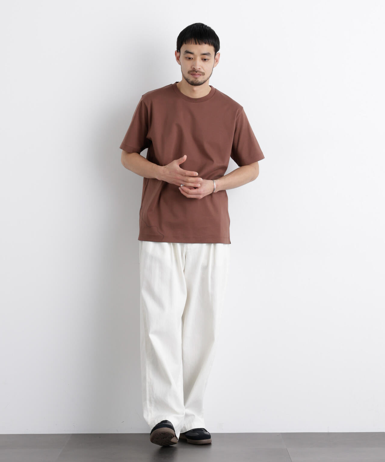 アンチスメル クルーネックTシャツ 半袖 6726124203