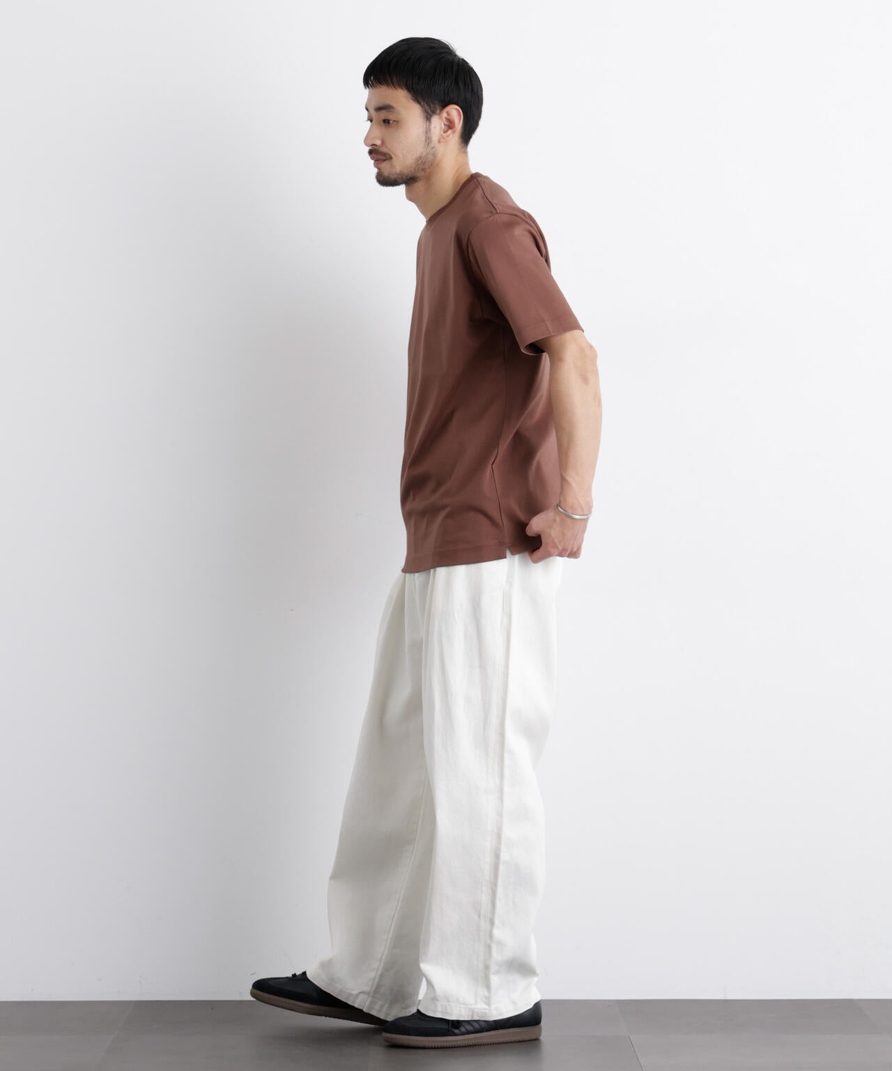 アンチスメル クルーネックTシャツ 半袖 6726124203