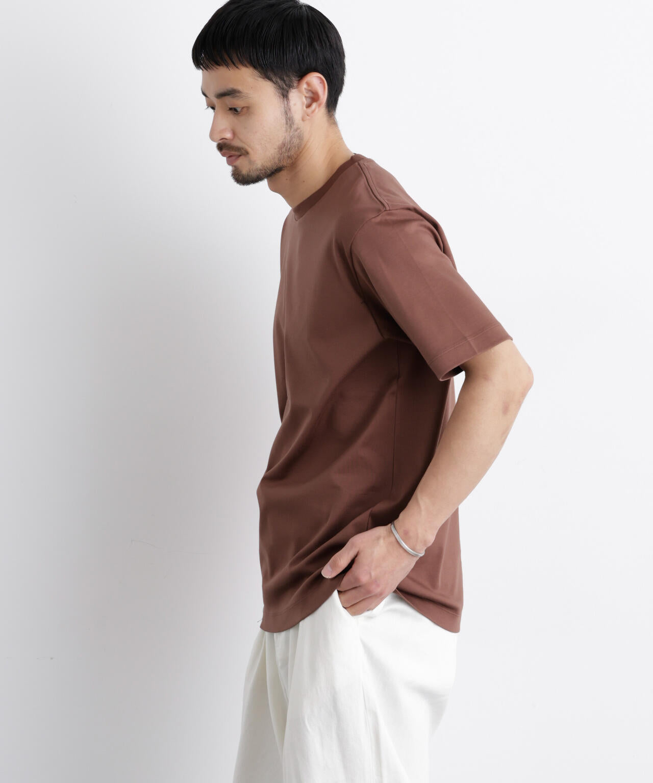 アンチスメル クルーネックTシャツ 半袖 6726124203