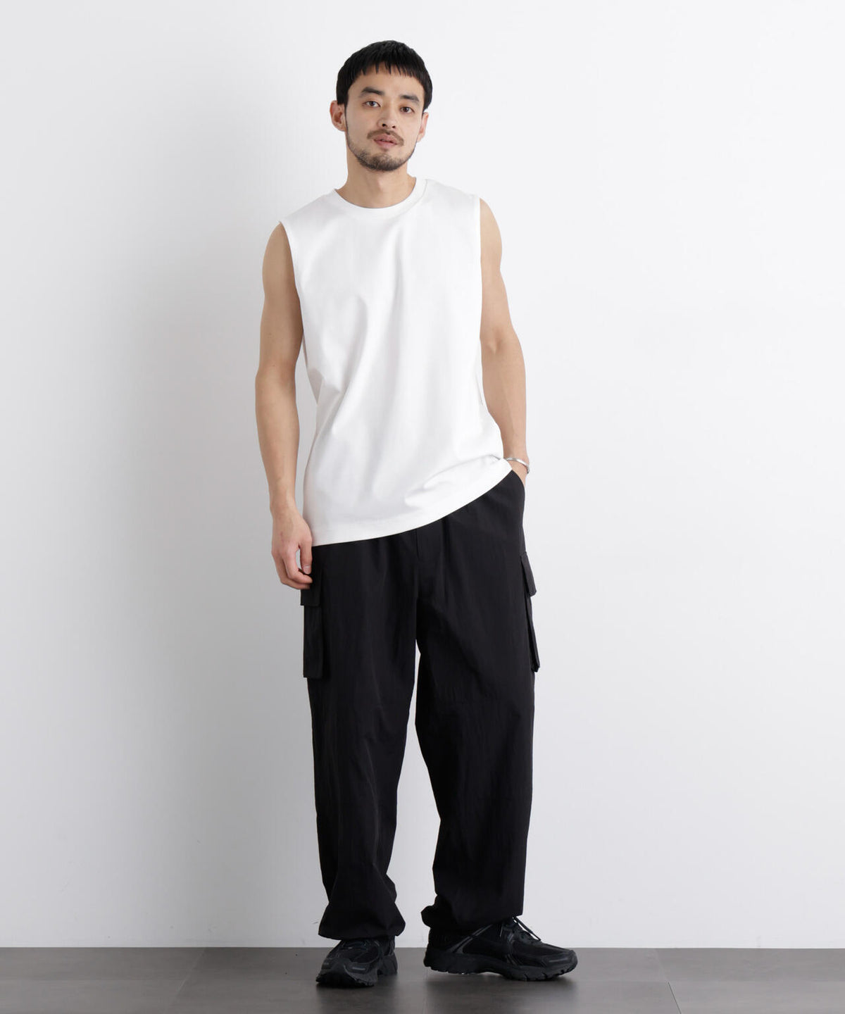 アンチスメル ノースリーブ Tシャツ 6726124206