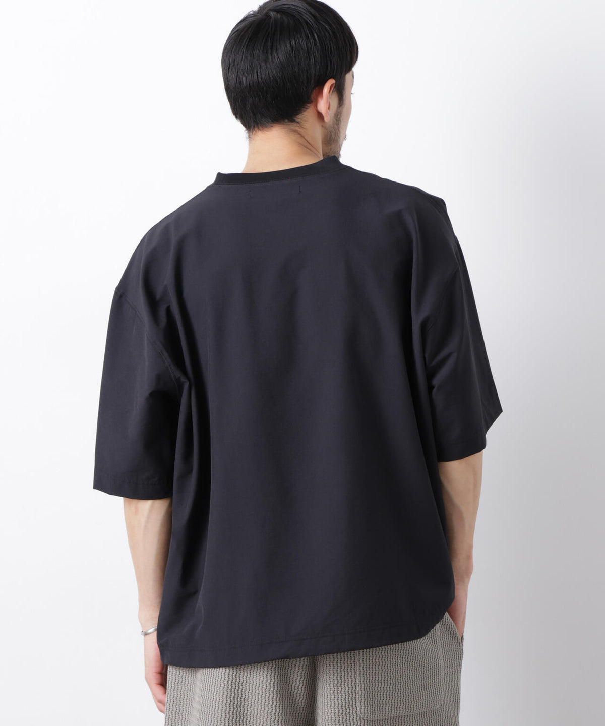 ストレッチワイドプルオーバー Tシャツ半袖(セットアップ可) 6726124208