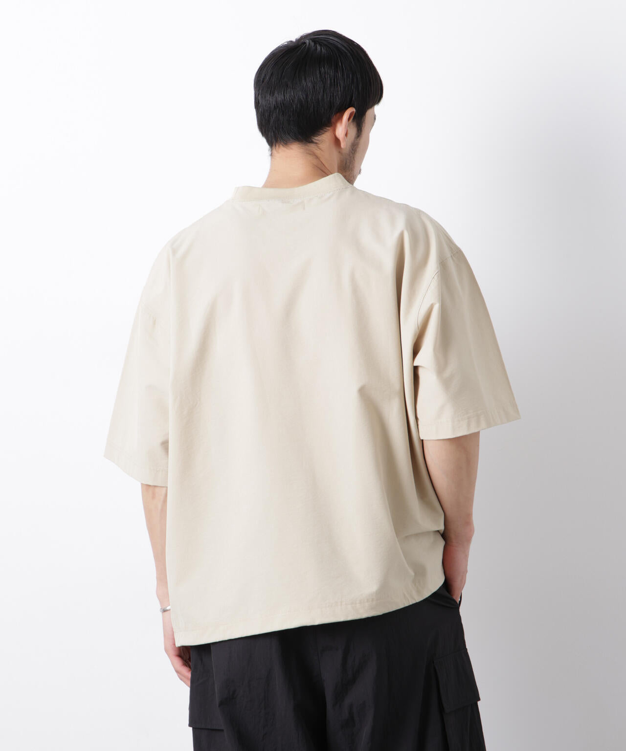 ストレッチワイドプルオーバー Tシャツ半袖(セットアップ可) 6726124208