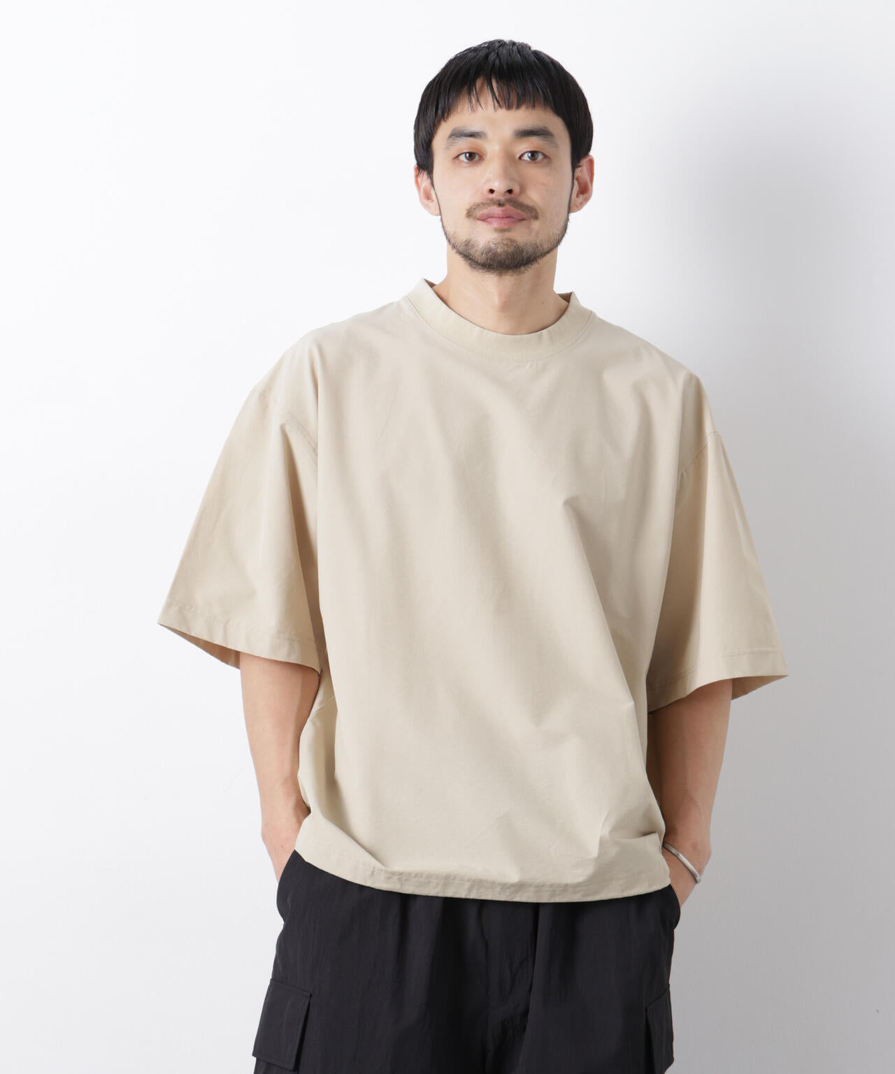 ストレッチワイドプルオーバー Tシャツ半袖(セットアップ可) 6726124208