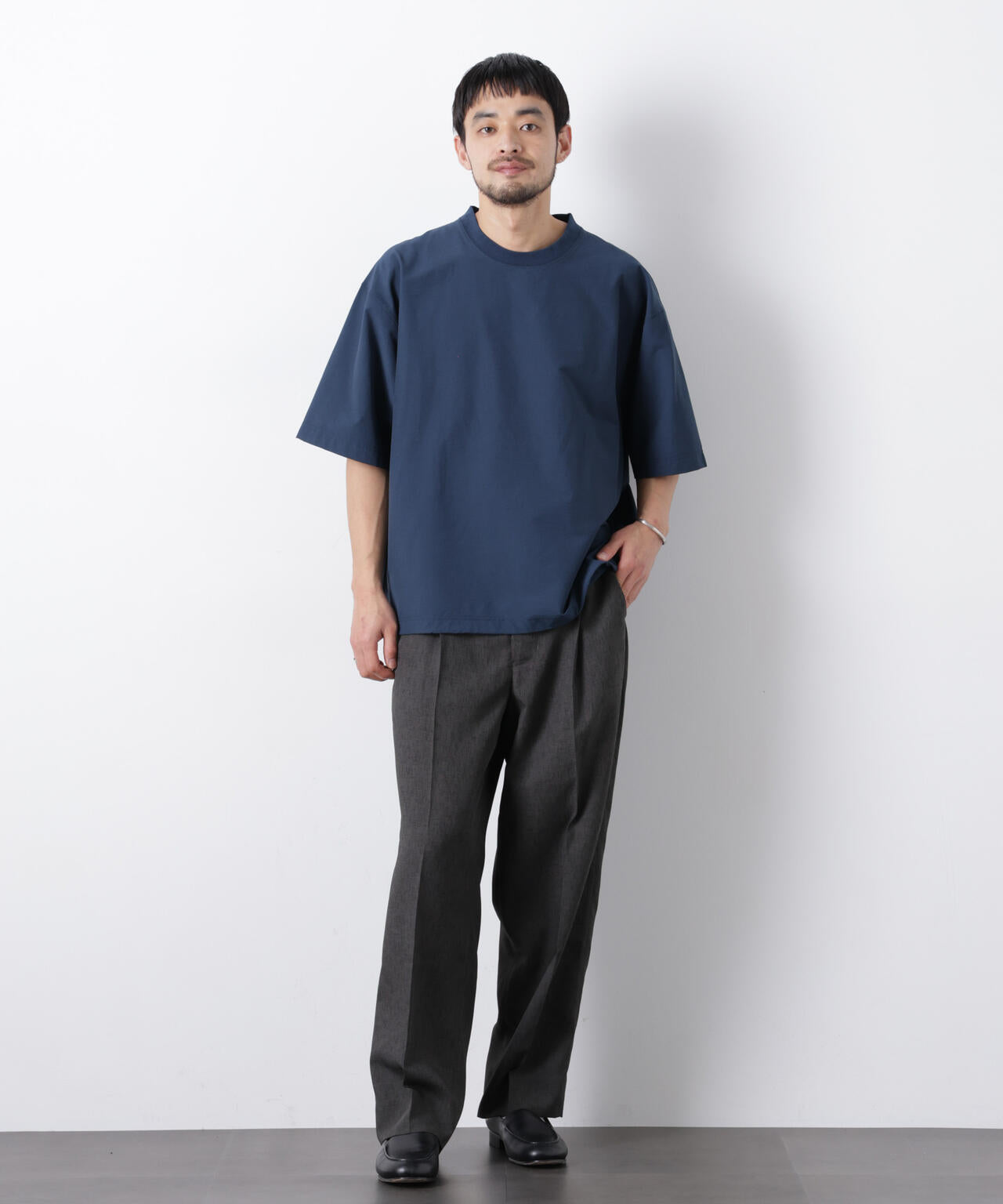 ストレッチワイドプルオーバー Tシャツ半袖(セットアップ可) 6726124208