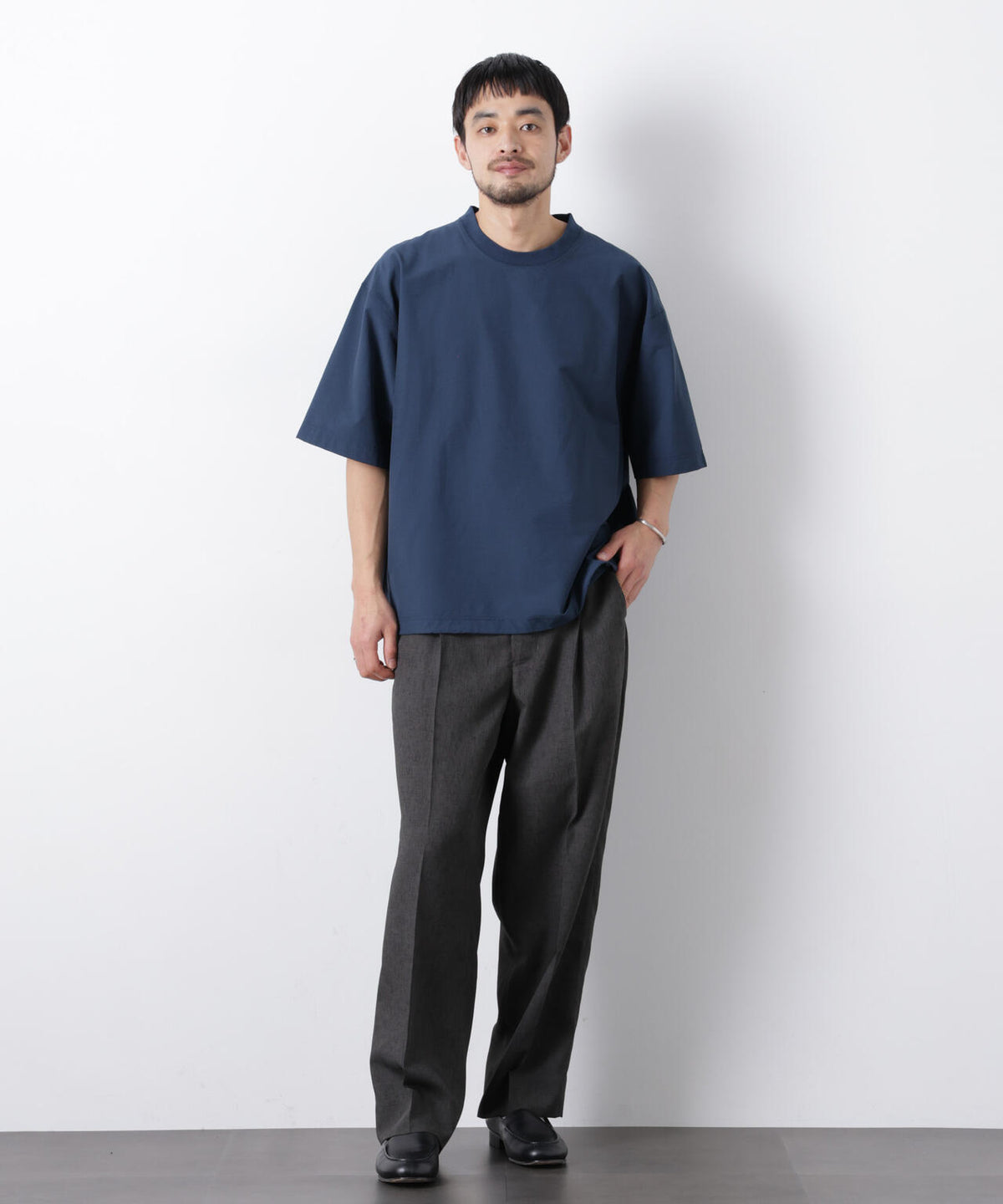 ストレッチワイドプルオーバー Tシャツ半袖(セットアップ可) 6726124208
