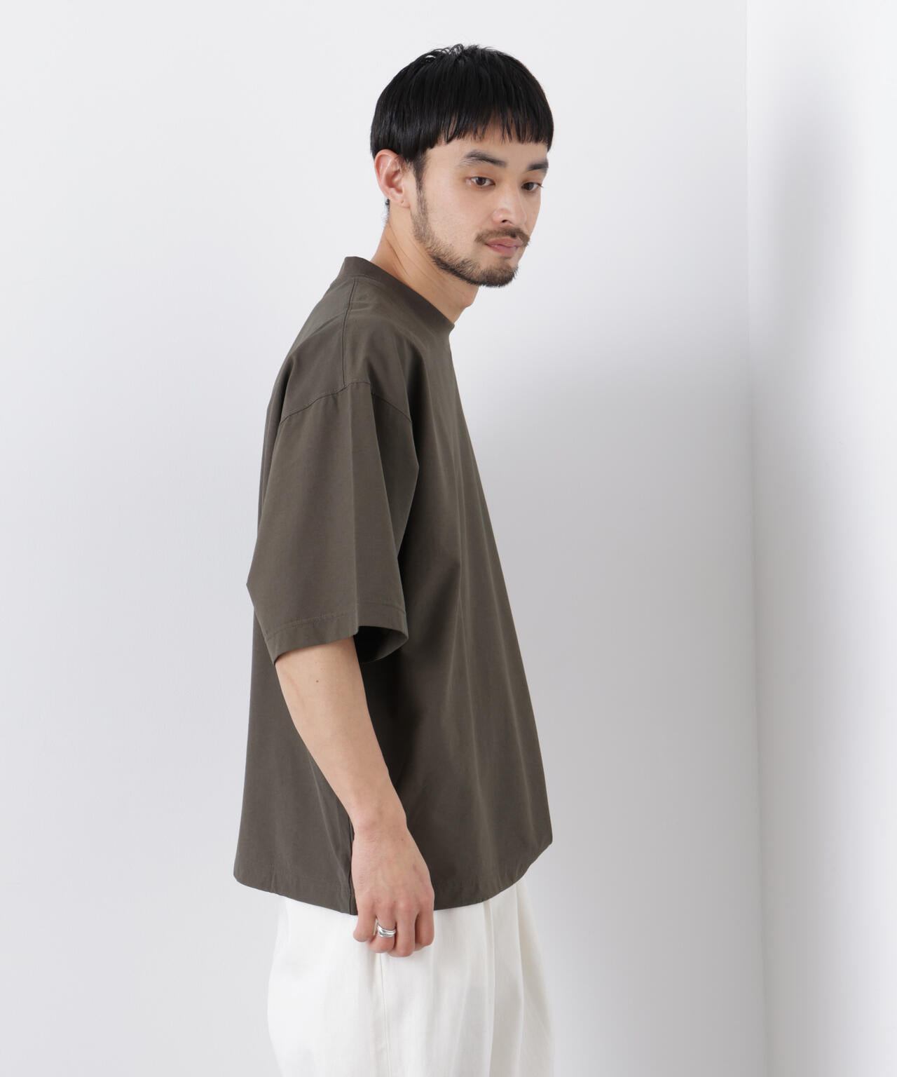 ストレッチワイドプルオーバー Tシャツ半袖(セットアップ可) 6726124208