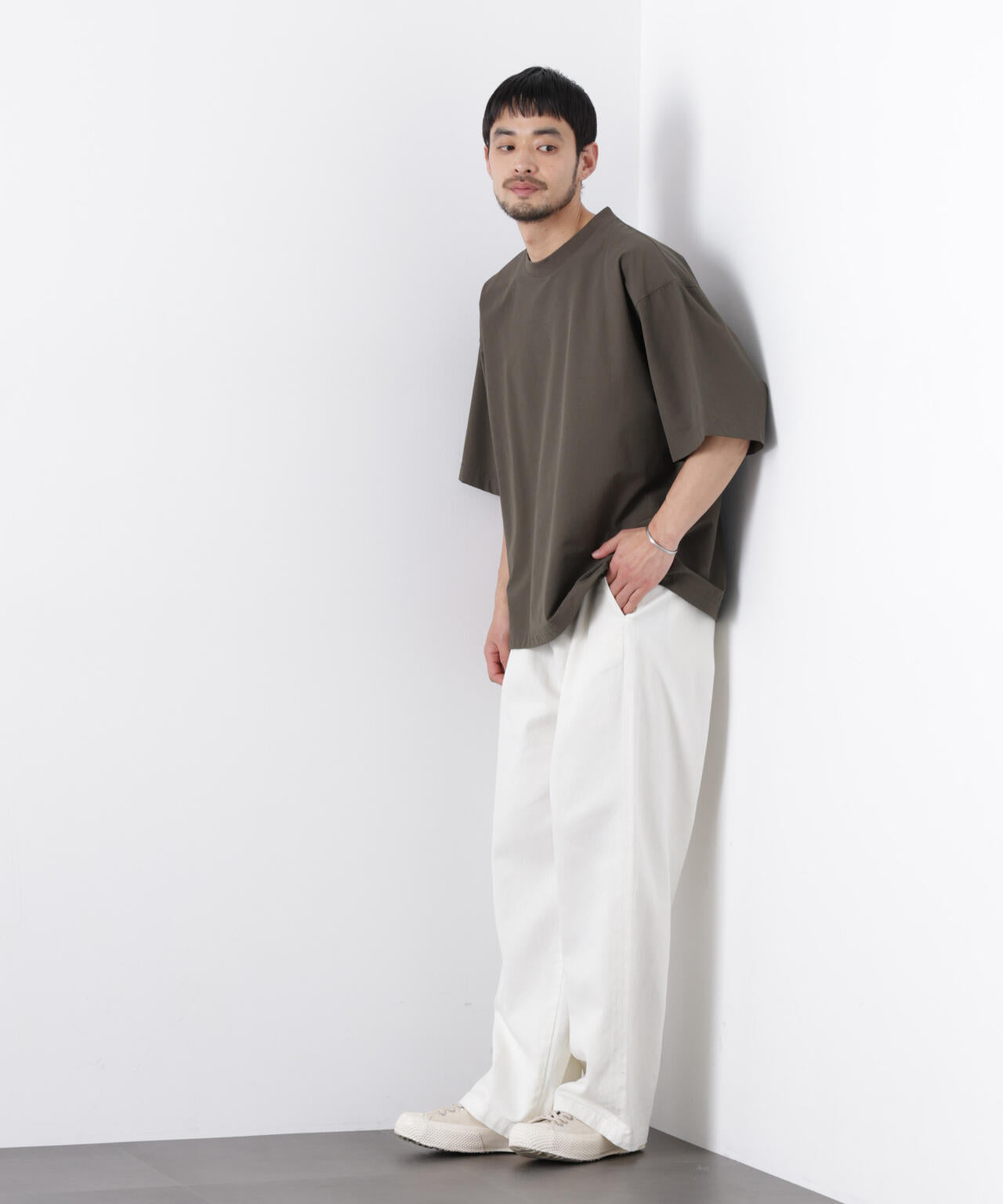 ストレッチワイドプルオーバー Tシャツ半袖(セットアップ可) 6726124208