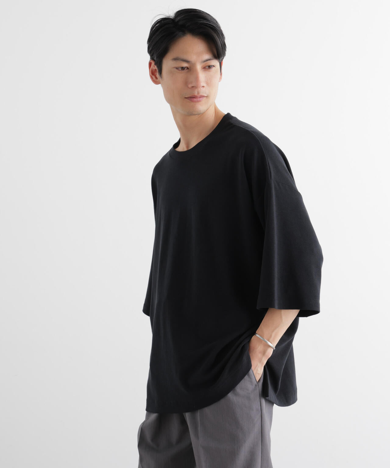 ストレッチフライス BIGTシャツ 半袖 6726124212