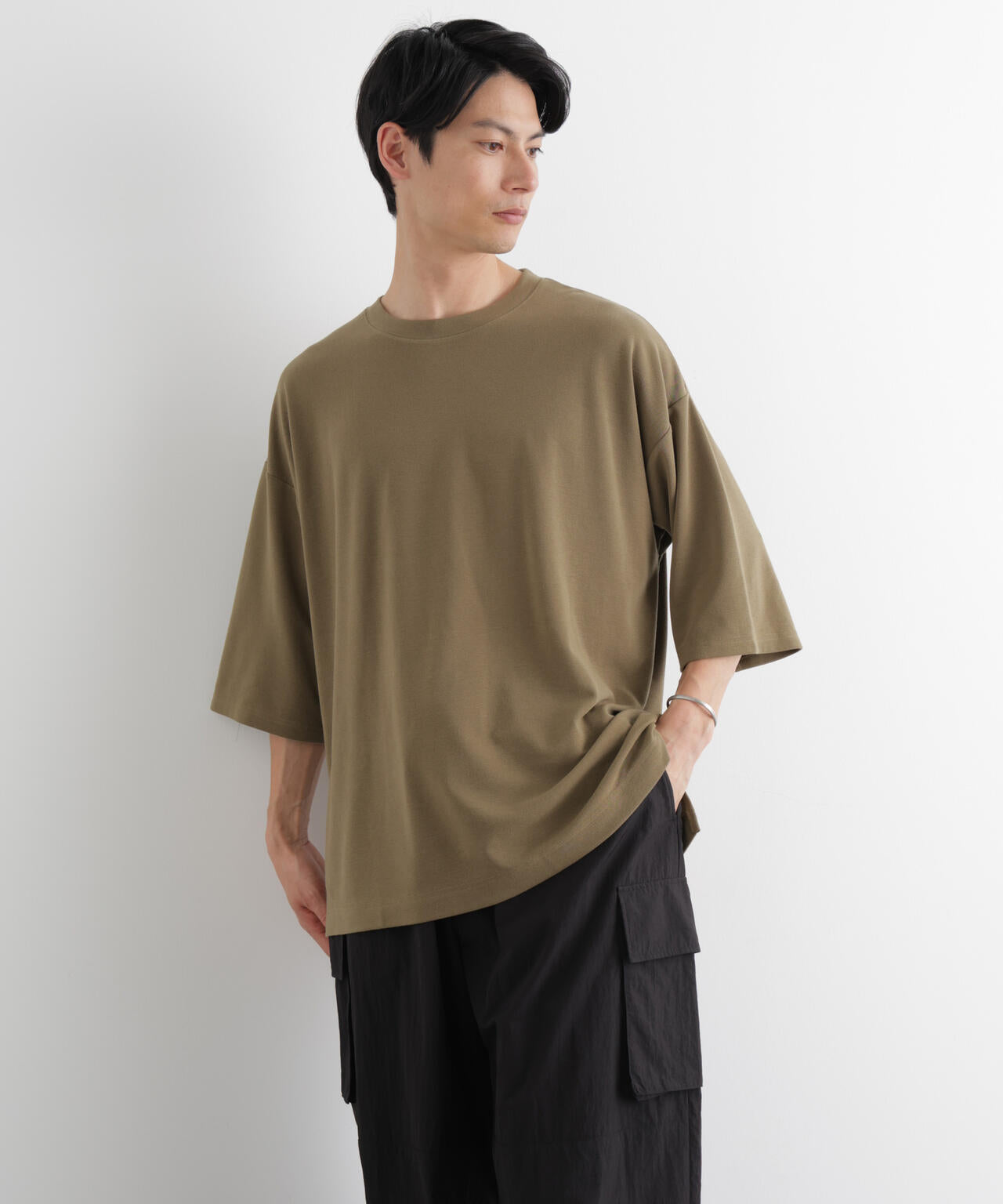 ストレッチフライス BIGTシャツ 半袖 6726124212