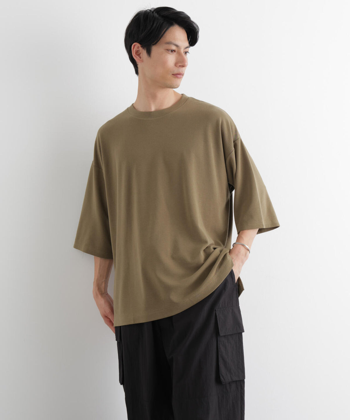 ストレッチフライス BIGTシャツ 半袖 6726124212