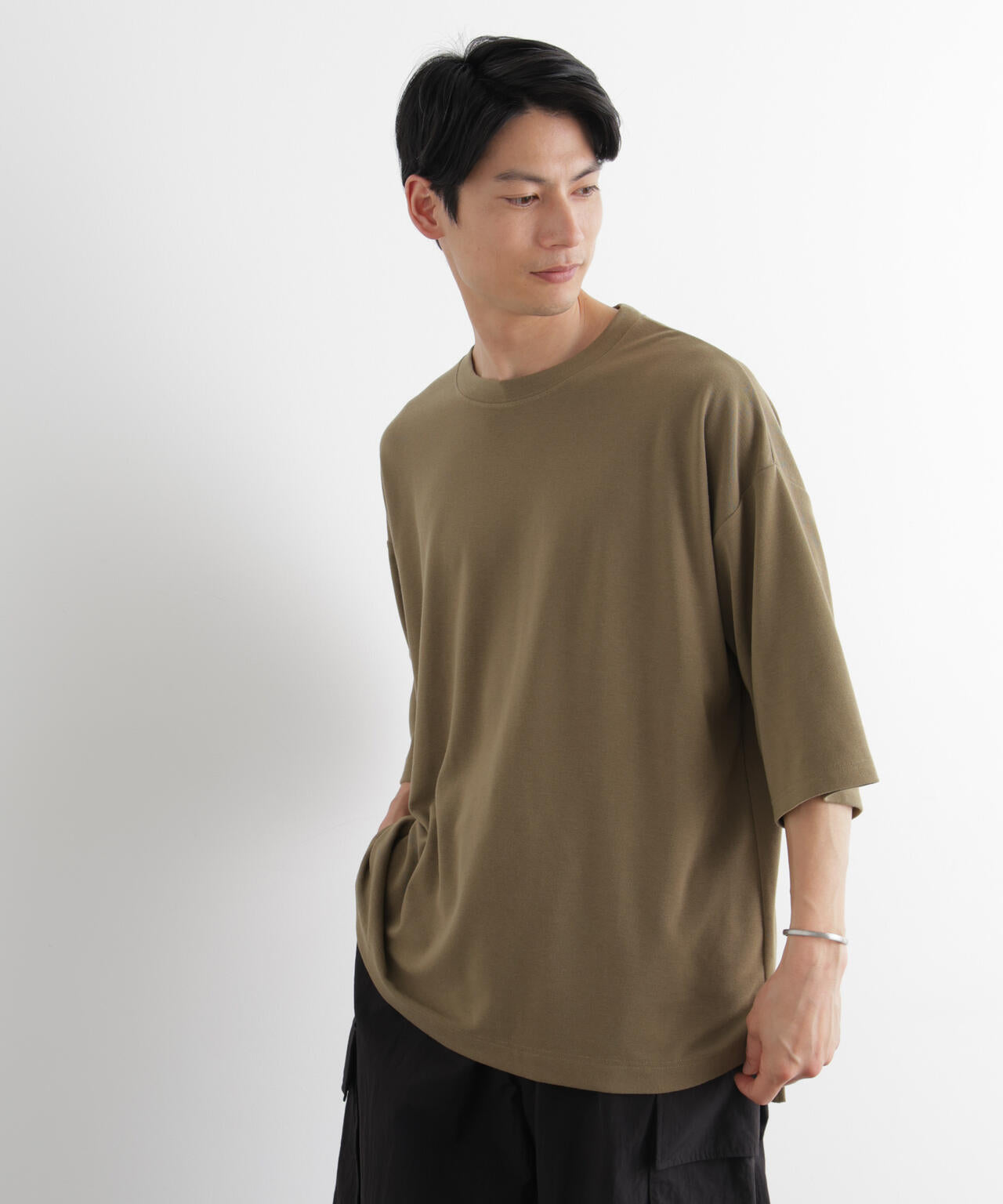 ストレッチフライス BIGTシャツ 半袖 6726124212