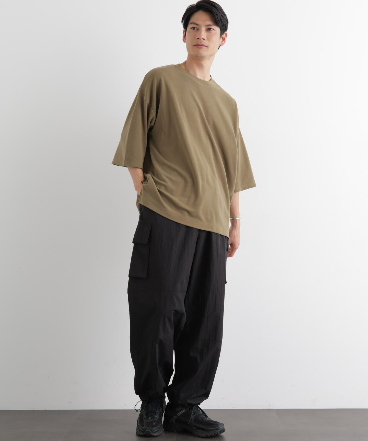 ストレッチフライス BIGTシャツ 半袖 6726124212
