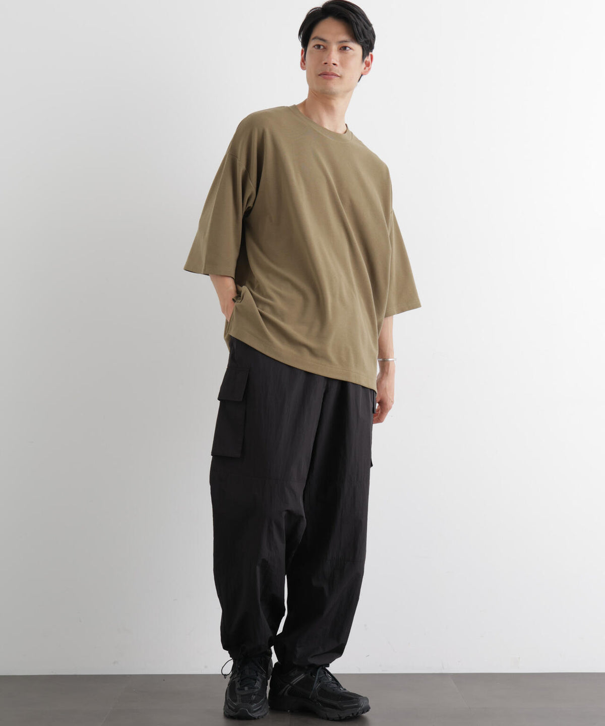 ストレッチフライス BIGTシャツ 半袖 6726124212
