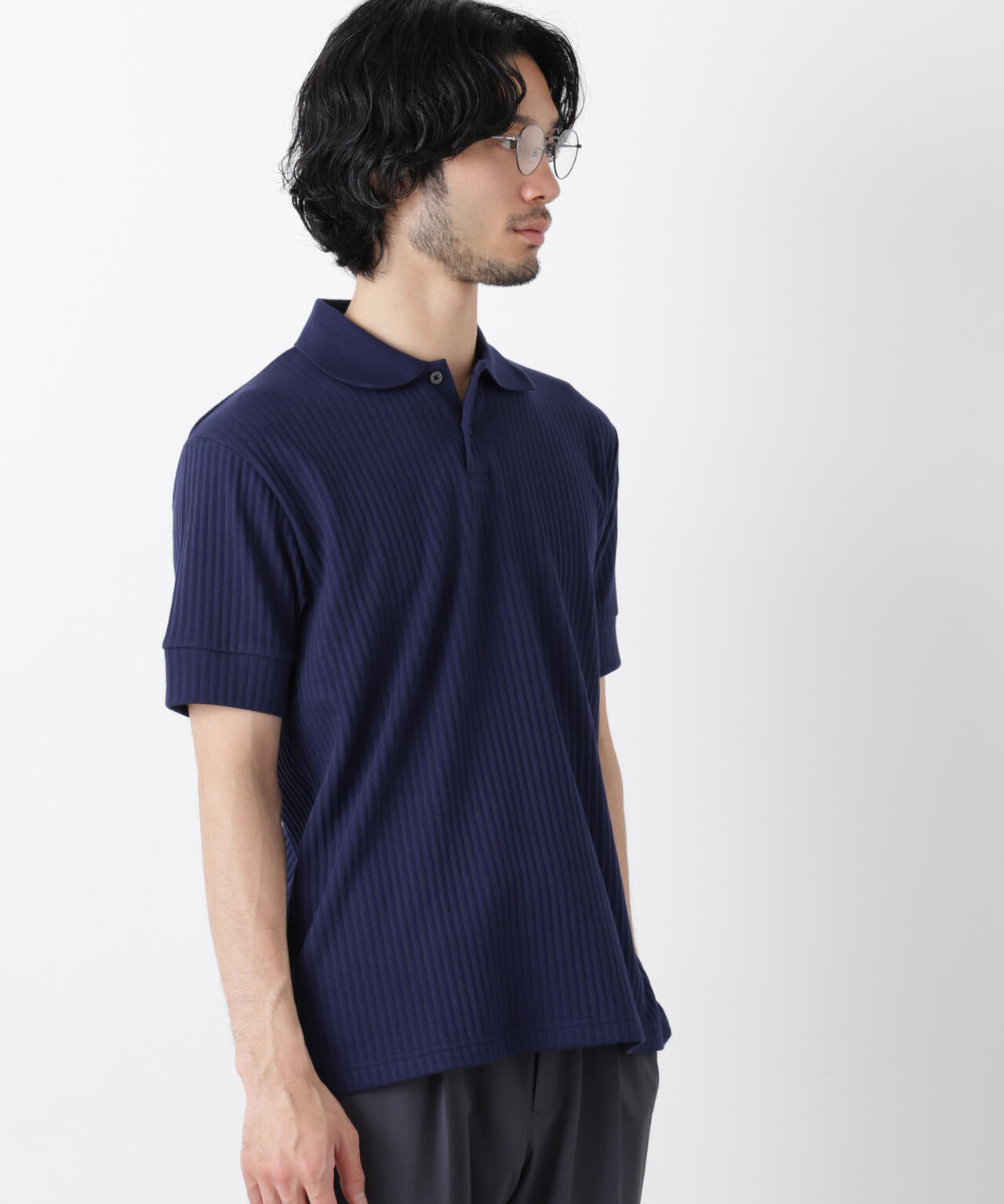 ワイドリブスタンダードポロシャツ 半袖 6726124215