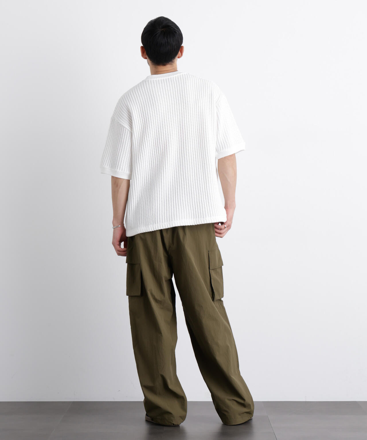 オニワッフルワイドTシャツ 半袖 6726124217