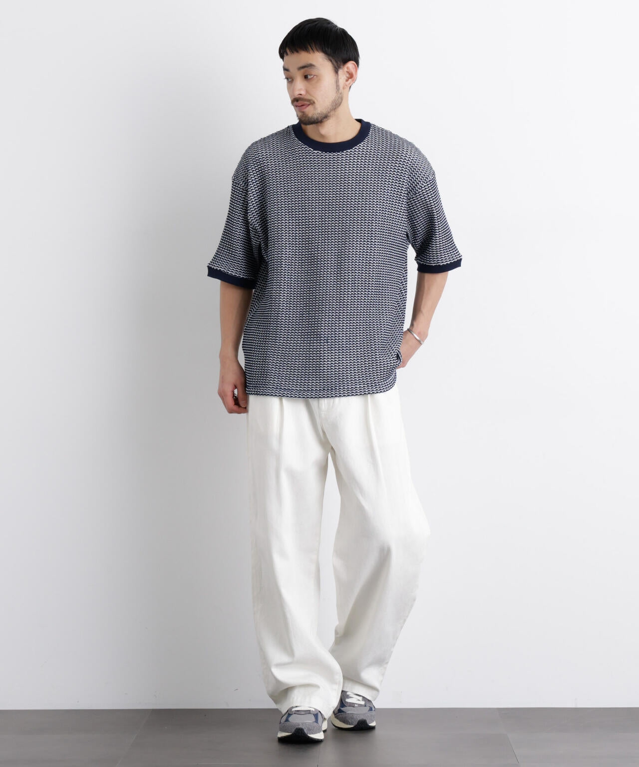 オニワッフルワイドTシャツ 半袖 6726124217