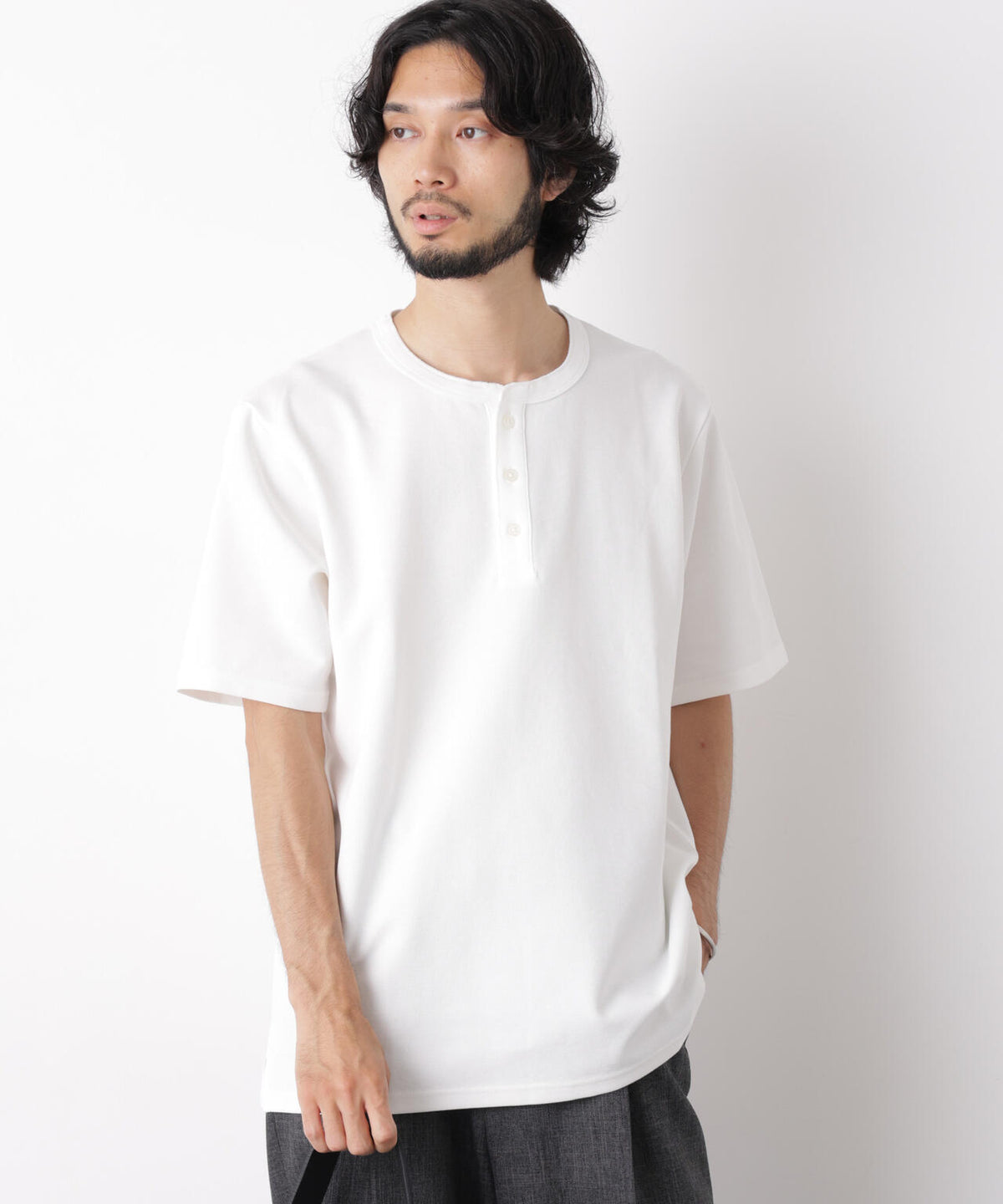 60サーフニットヘンリーTシャツ 半袖 6726124235