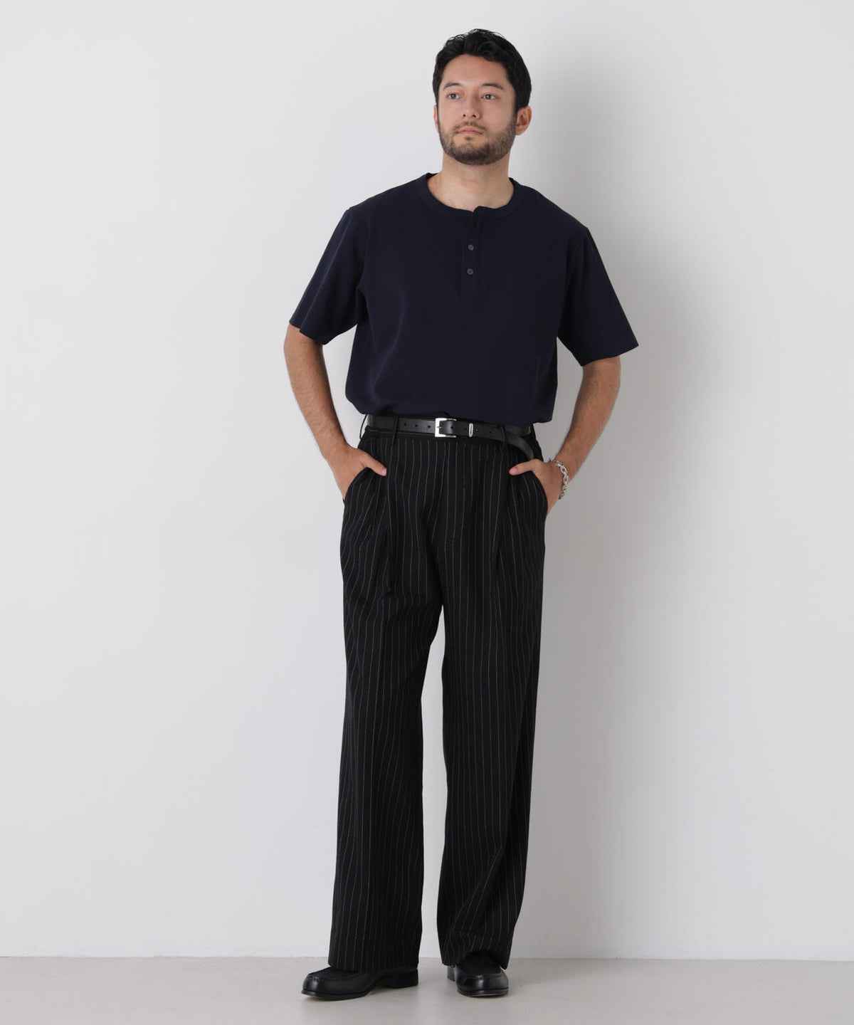 60サーフニットヘンリーTシャツ 半袖 6726124235