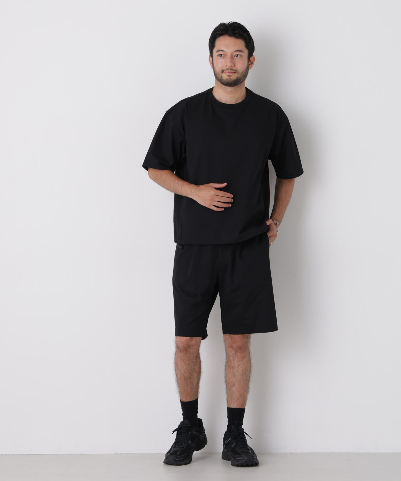 CIRCLEMOVA(R)メッシュリップストップTシャツ 半袖(セットアップ可) 6726124236