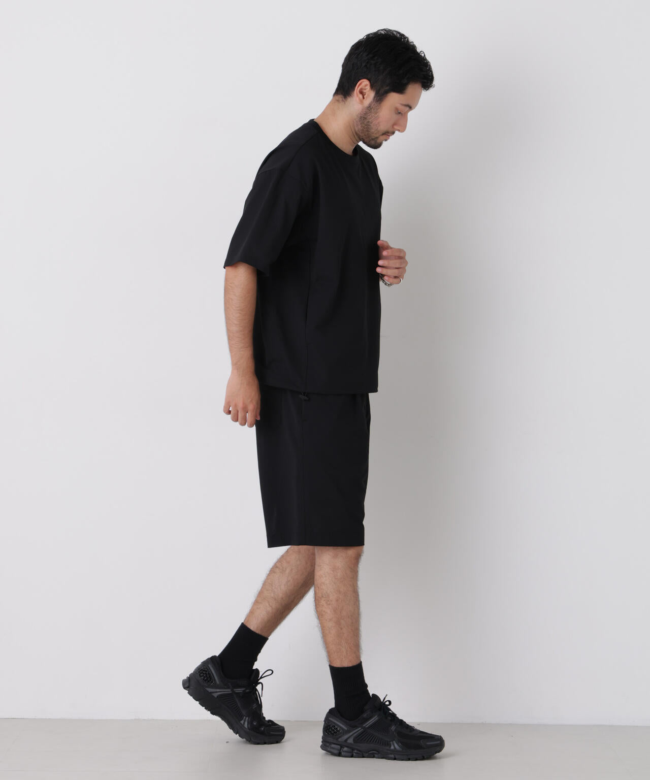CIRCLEMOVA(R)メッシュリップストップTシャツ 半袖(セットアップ可) 6726124236