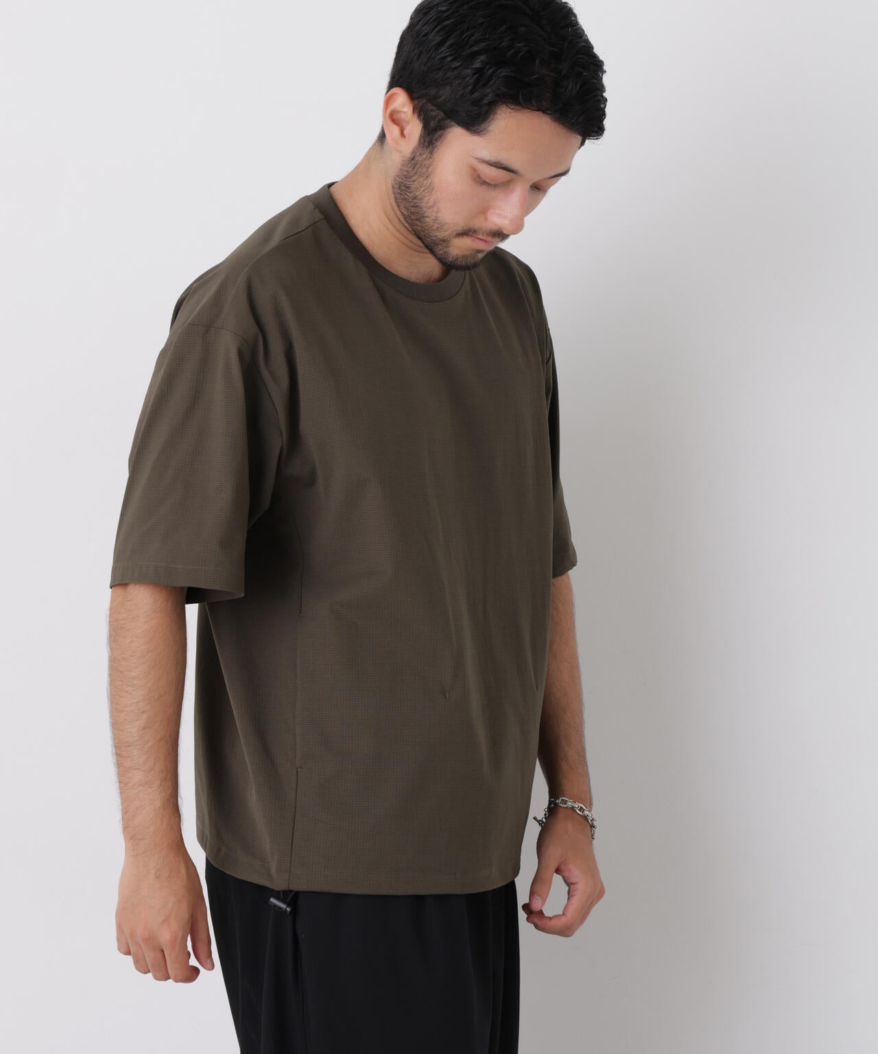 CIRCLEMOVA(R)メッシュリップストップTシャツ 半袖(セットアップ可) 6726124236