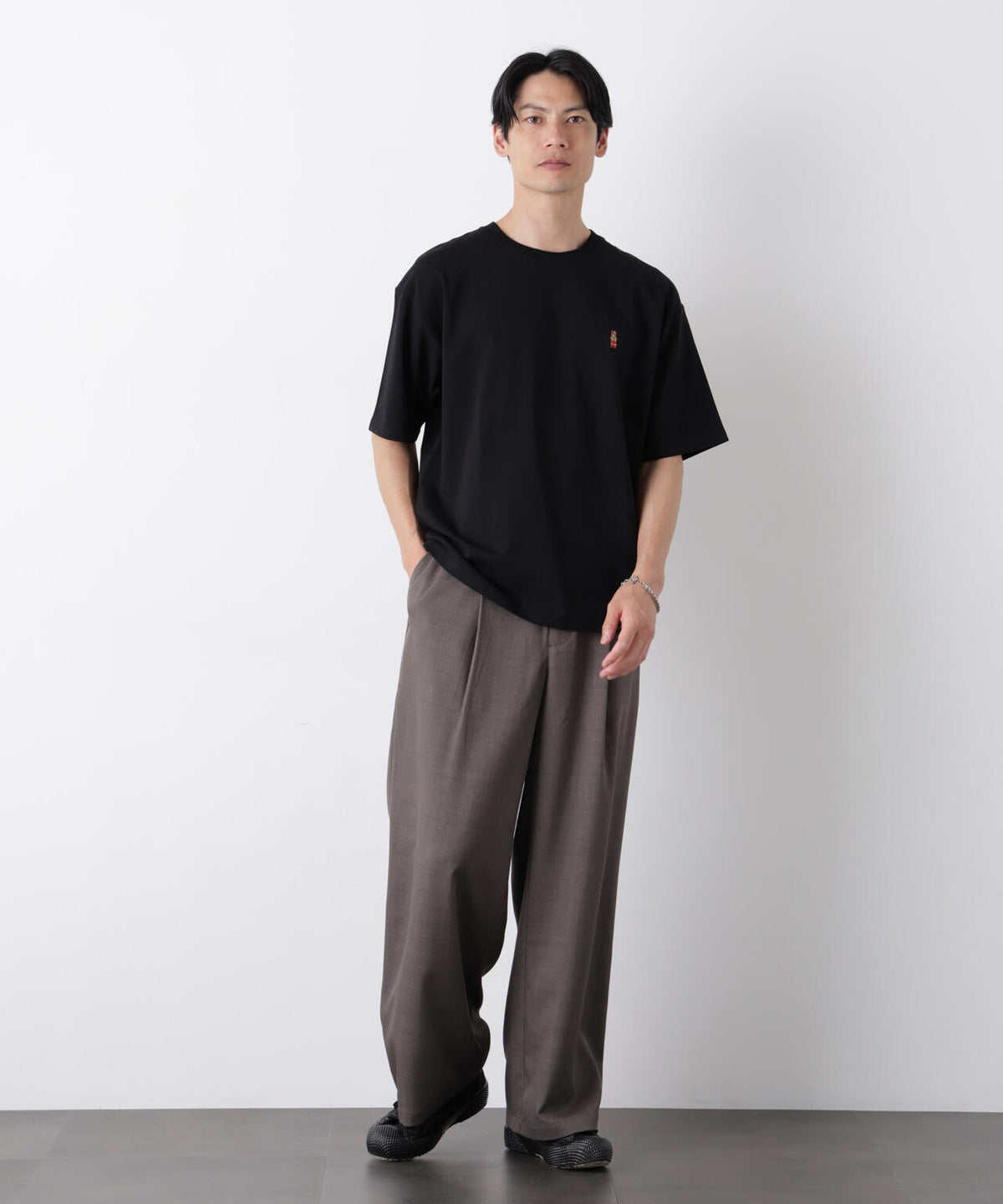 ナノベア ワイドTシャツ半袖 プロレス 6726124243