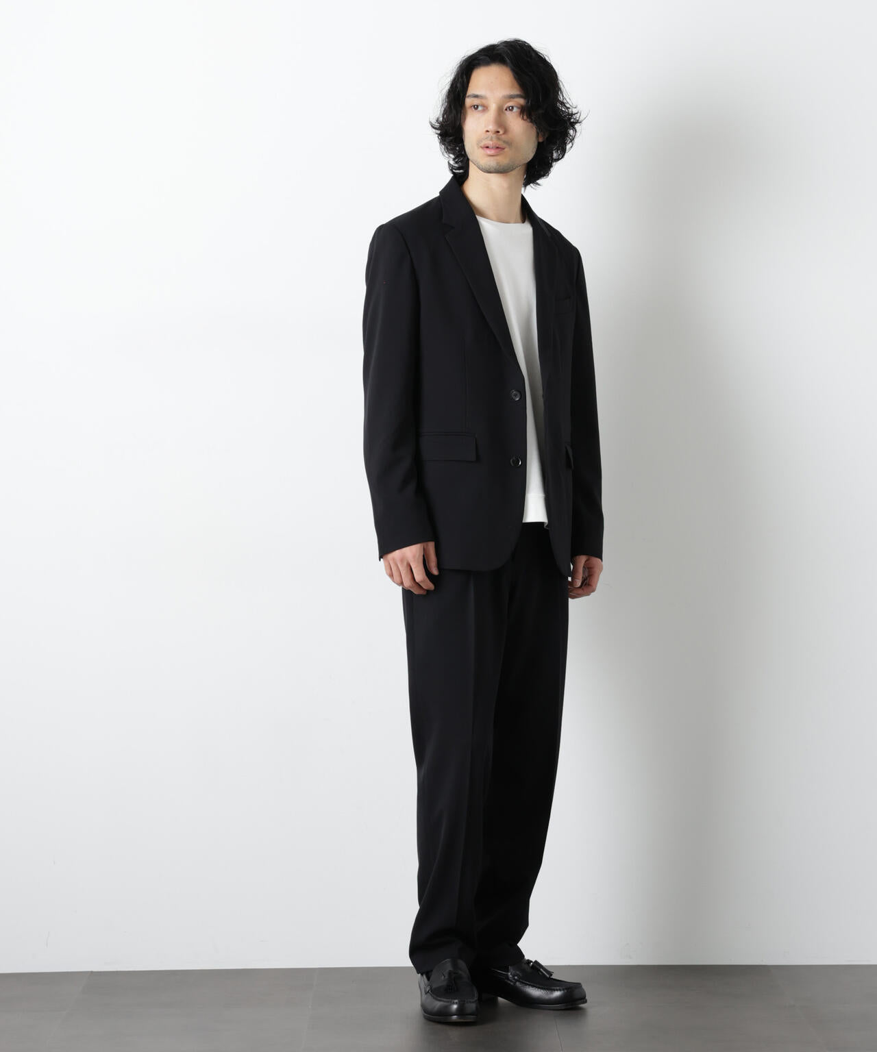 ALWAYS EASY ワンタックスラックス(セットアップ可) 6726127204