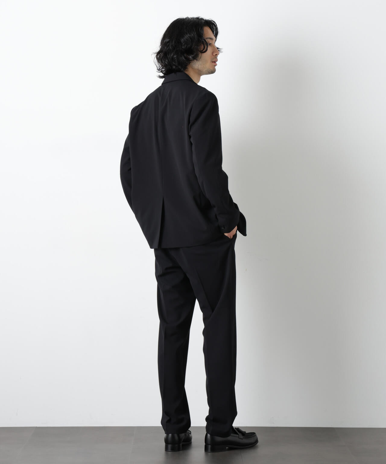 ALWAYS EASY ワンタックスラックス(セットアップ可) 6726127204