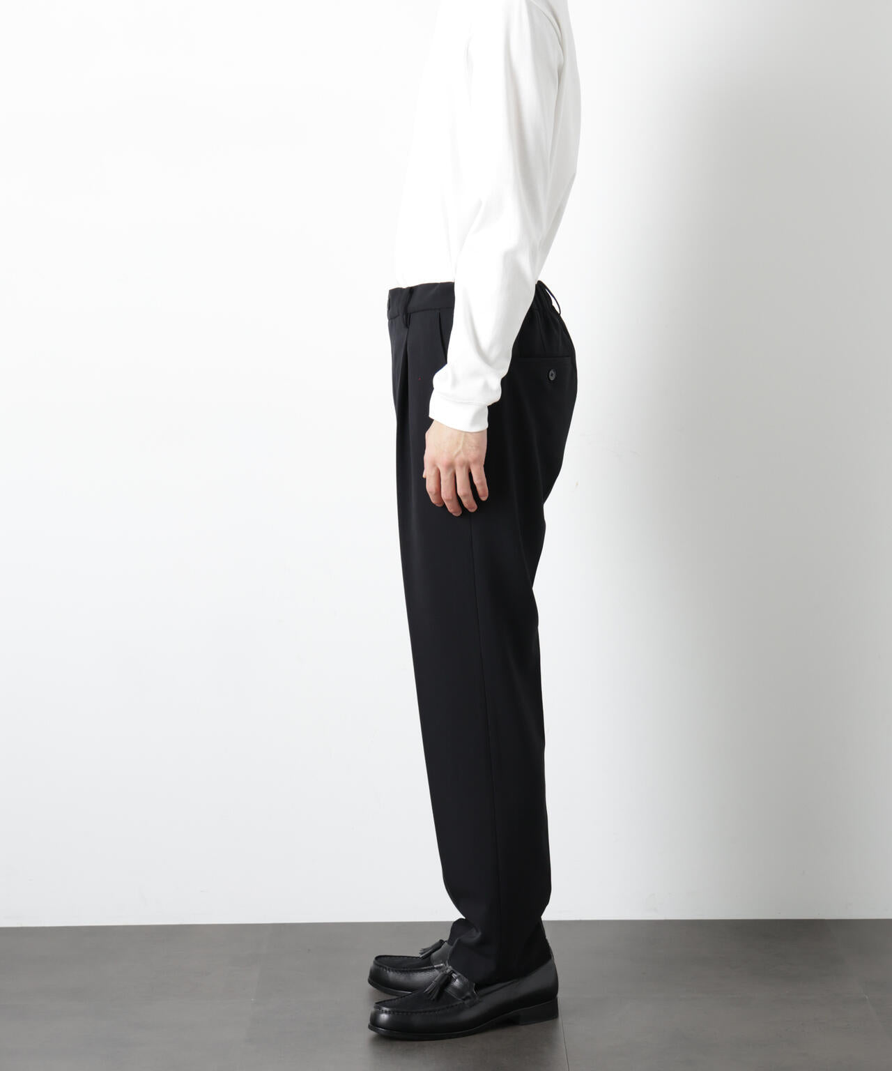 ALWAYS EASY ワンタックスラックス(セットアップ可) 6726127204