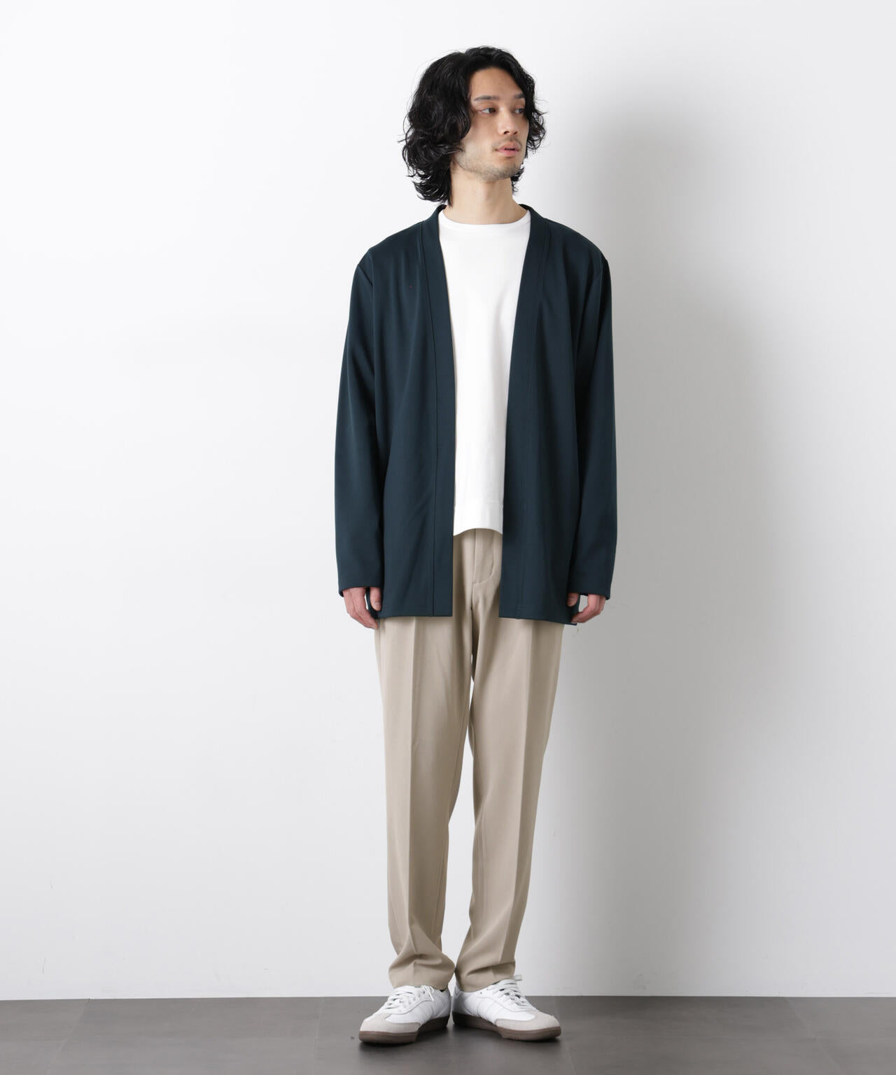 ALWAYS EASY ワンタックスラックス(セットアップ可) 6726127204
