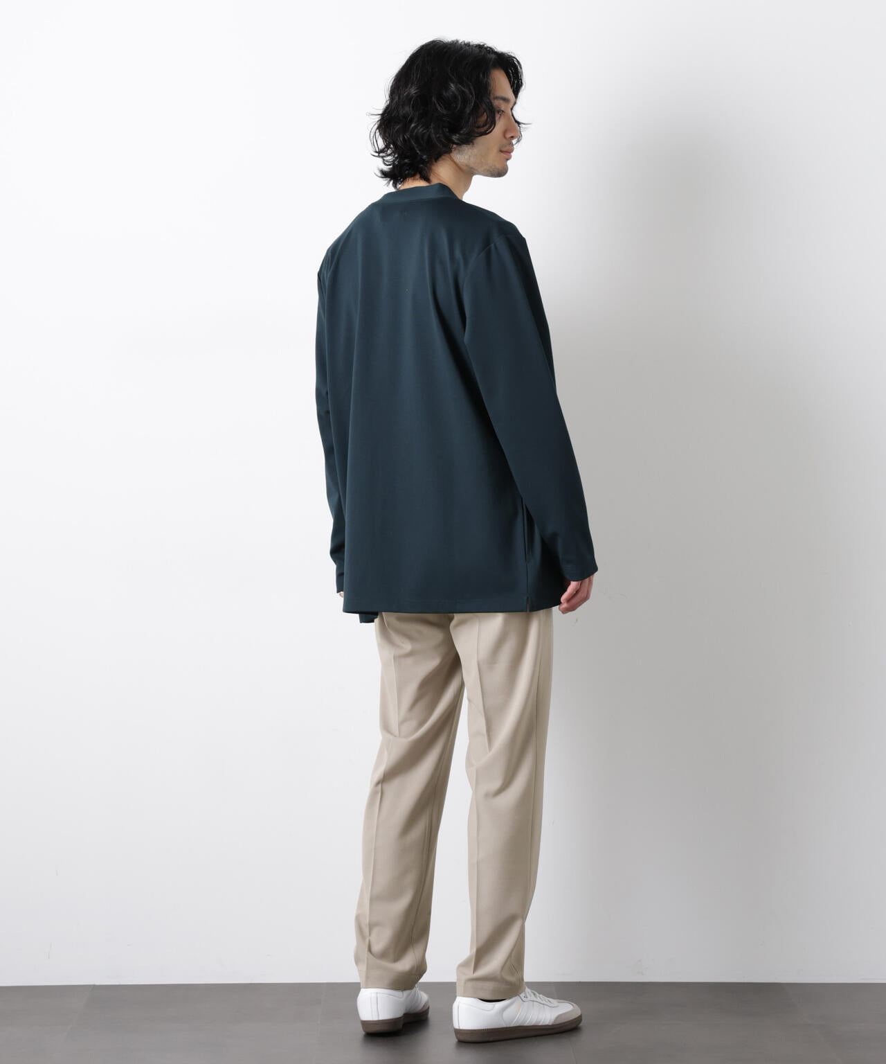 ALWAYS EASY ワンタックスラックス(セットアップ可) 6726127204