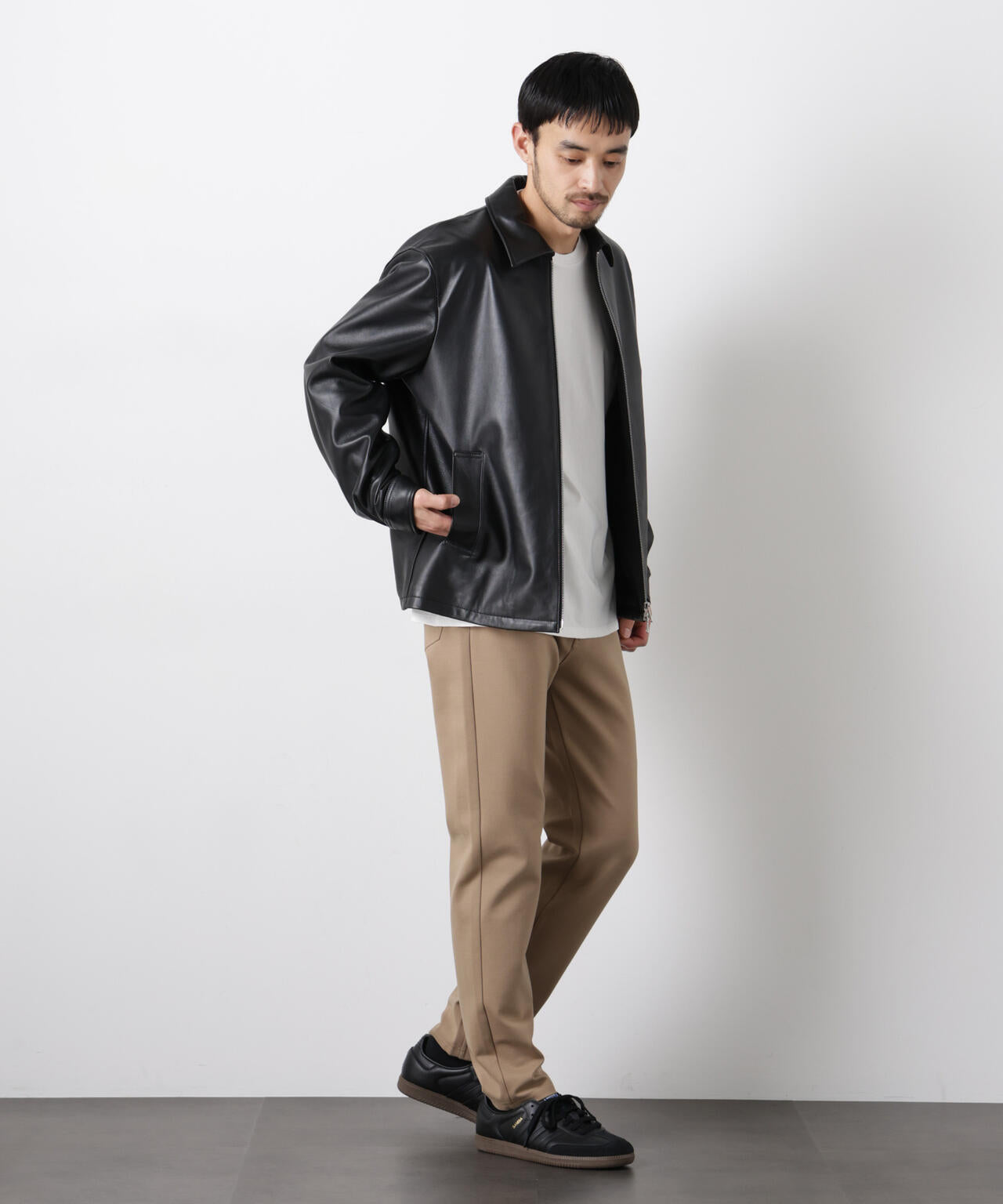 ストレッチ5Pテーパードパンツ 6726127207