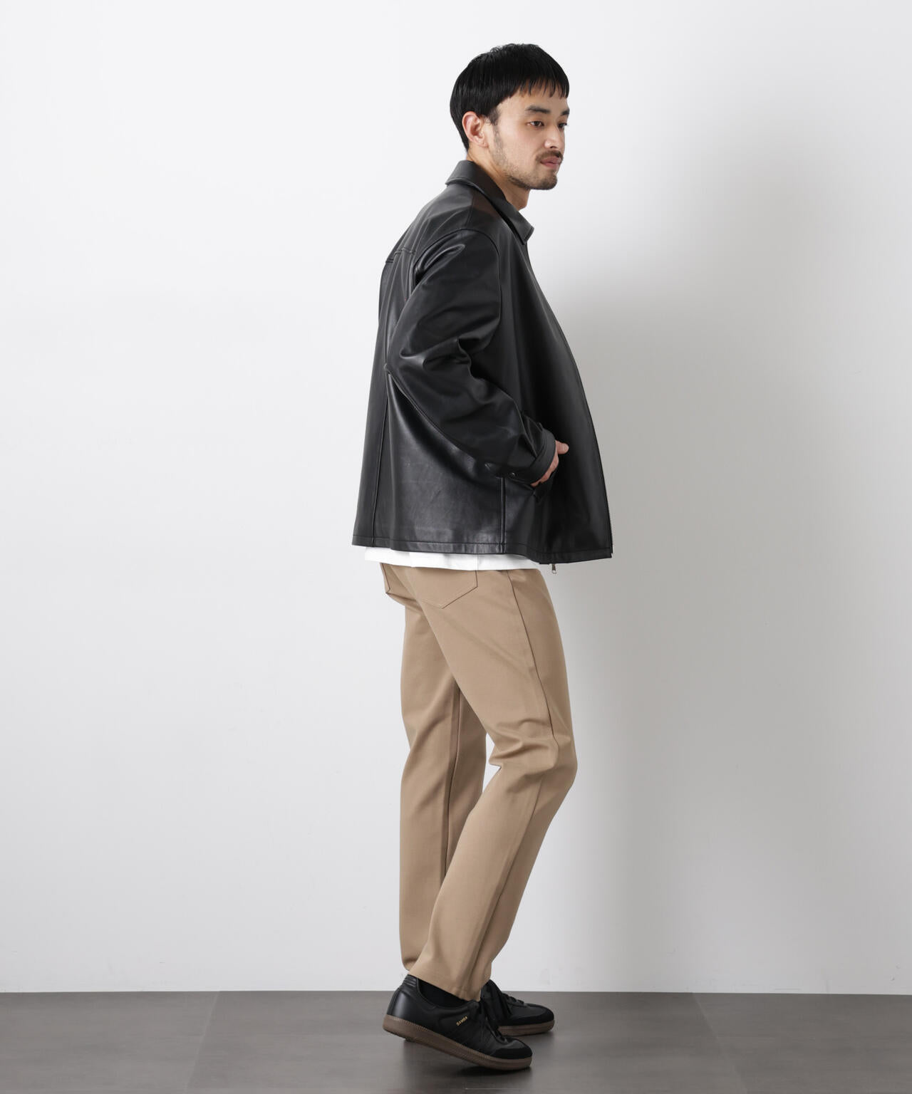 ストレッチ5Pテーパードパンツ 6726127207