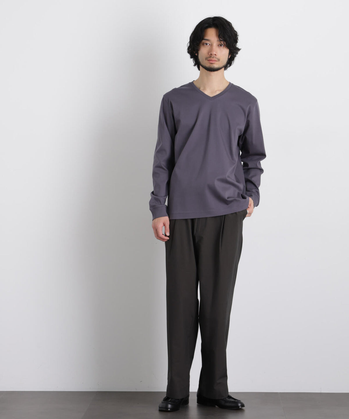ストレッチワイド イージーパンツ 6726127208
