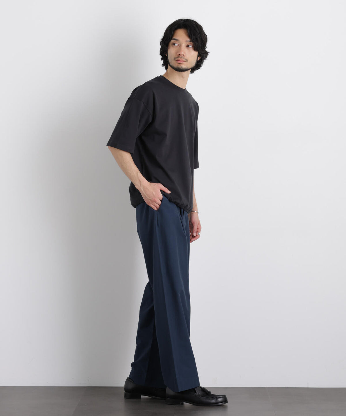 ストレッチワイド イージーパンツ 6726127208