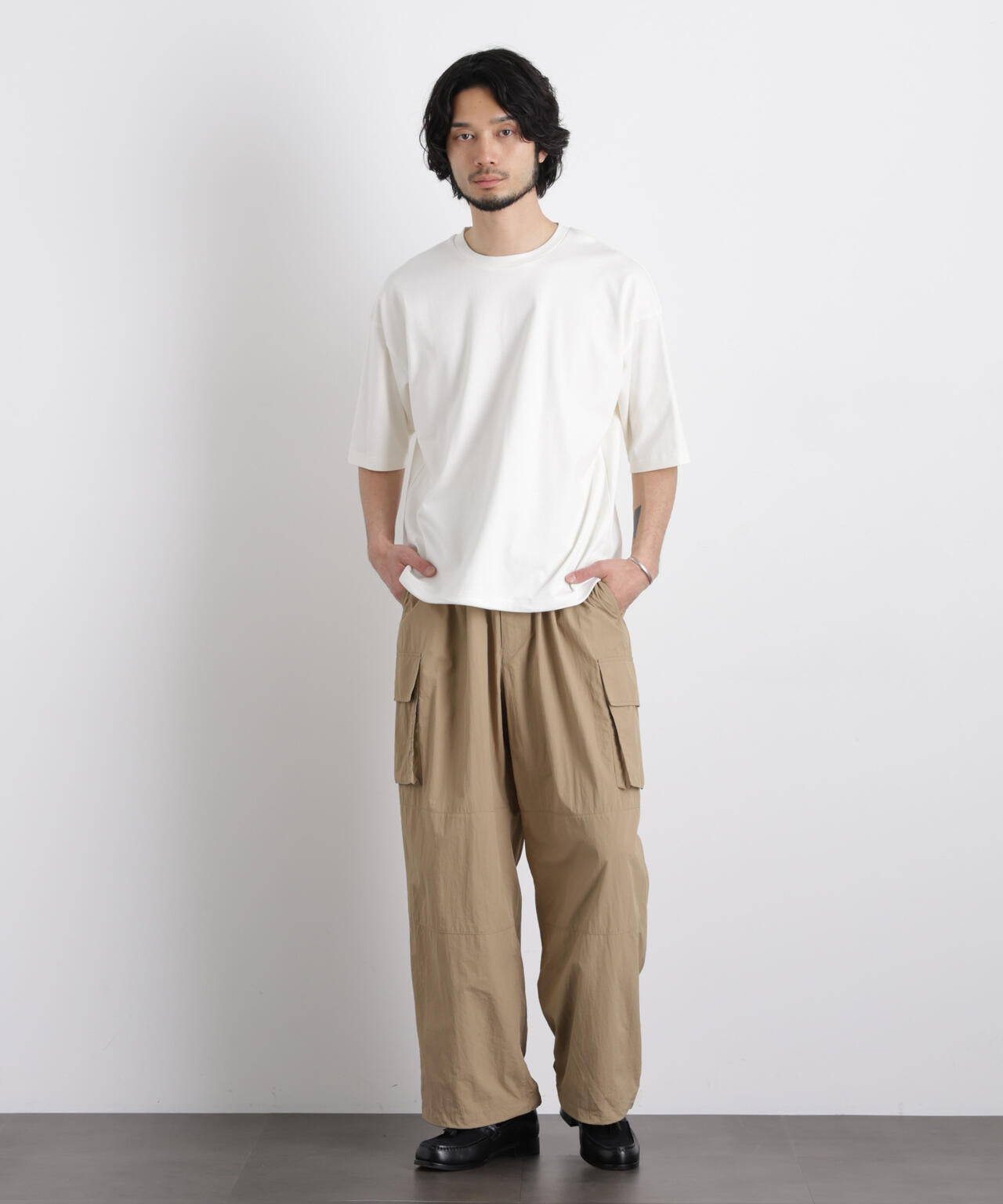 ナイロンリラックスカーゴパンツ 6726127209