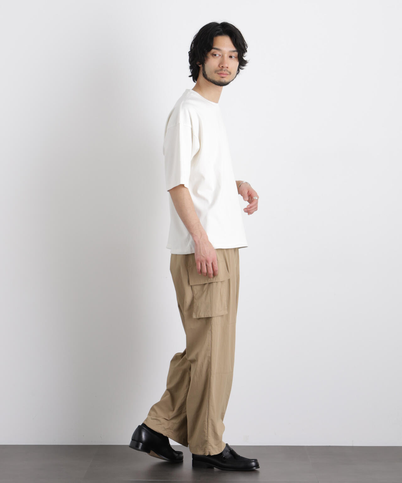 ナイロンリラックスカーゴパンツ 6726127209