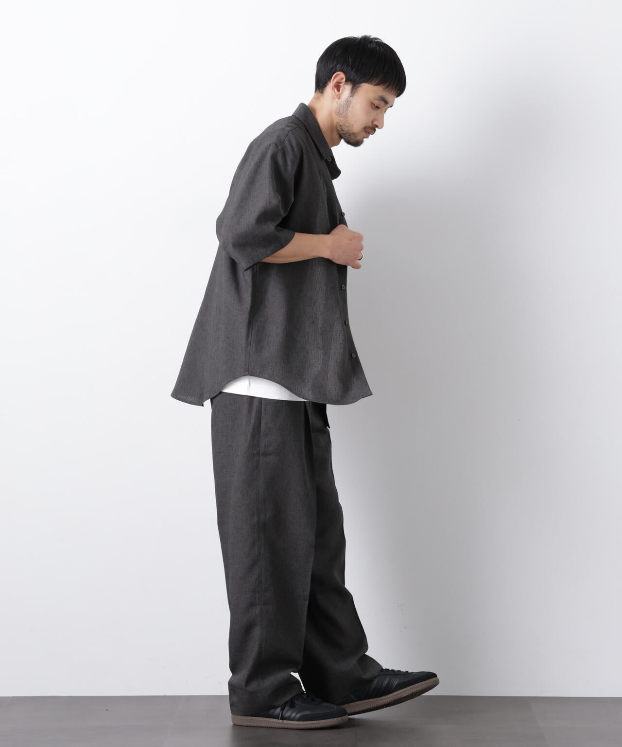 テックリネン スラックス(セットアップ可) 6726127214
